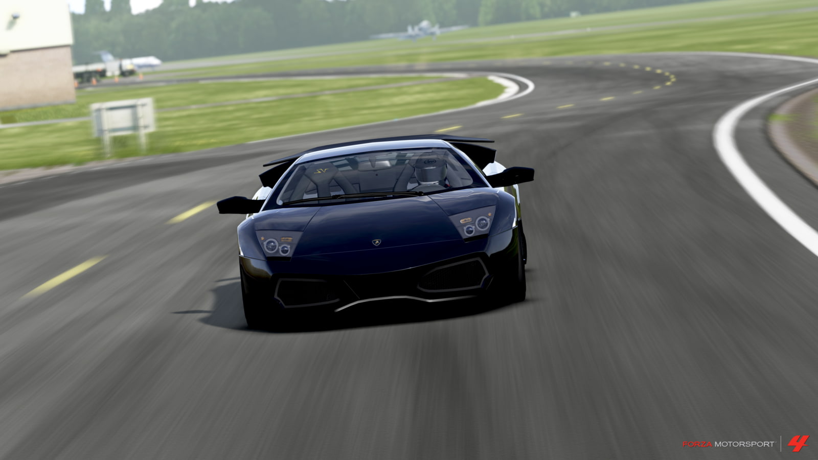 Lamborghini Murcielago, Lamborghini Murcielago LP 670 4 SV, Forza Motorsport 4, Race Tracks, Racing Simulators, 720P, video games, Lamborghini, Lamborghini Murcielago LP 670 4 Super Veloce, HD Wallpaper