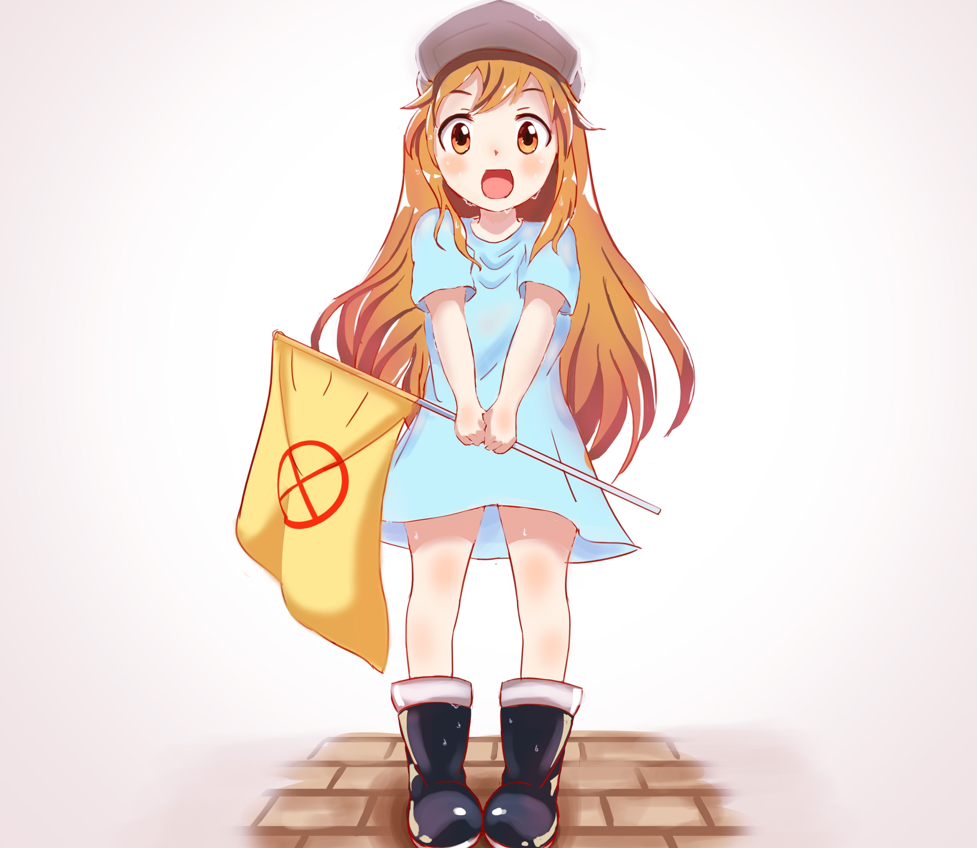 Platelet (Cells at Work!), 2K, Anime, Cells at Work!, HD Wallpaper