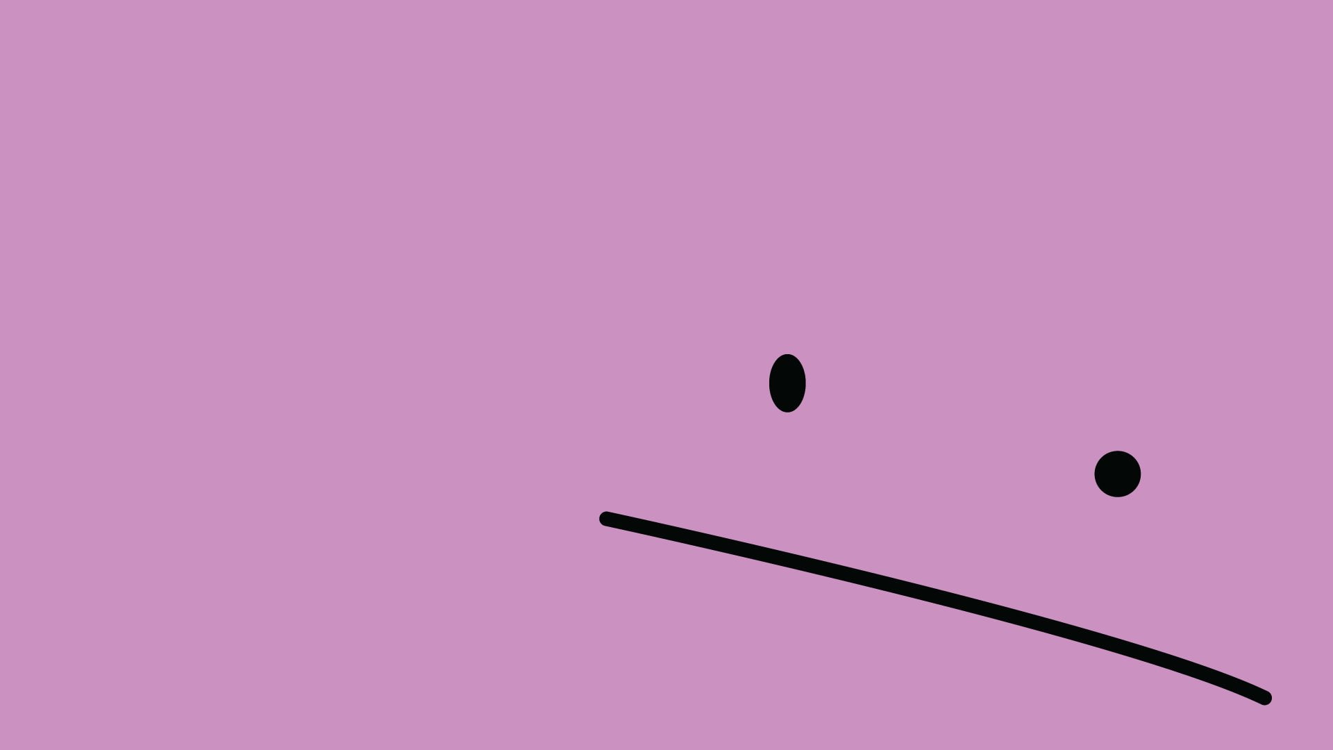 Pokémon, 1080P, Minimalist, Ditto (Pokémon), HD Wallpaper