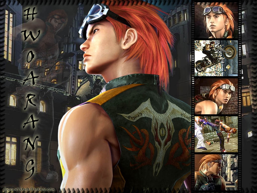 480P, video game, fighter, games, video, hd, Tekken, hwoarang, art, HD Wallpaper