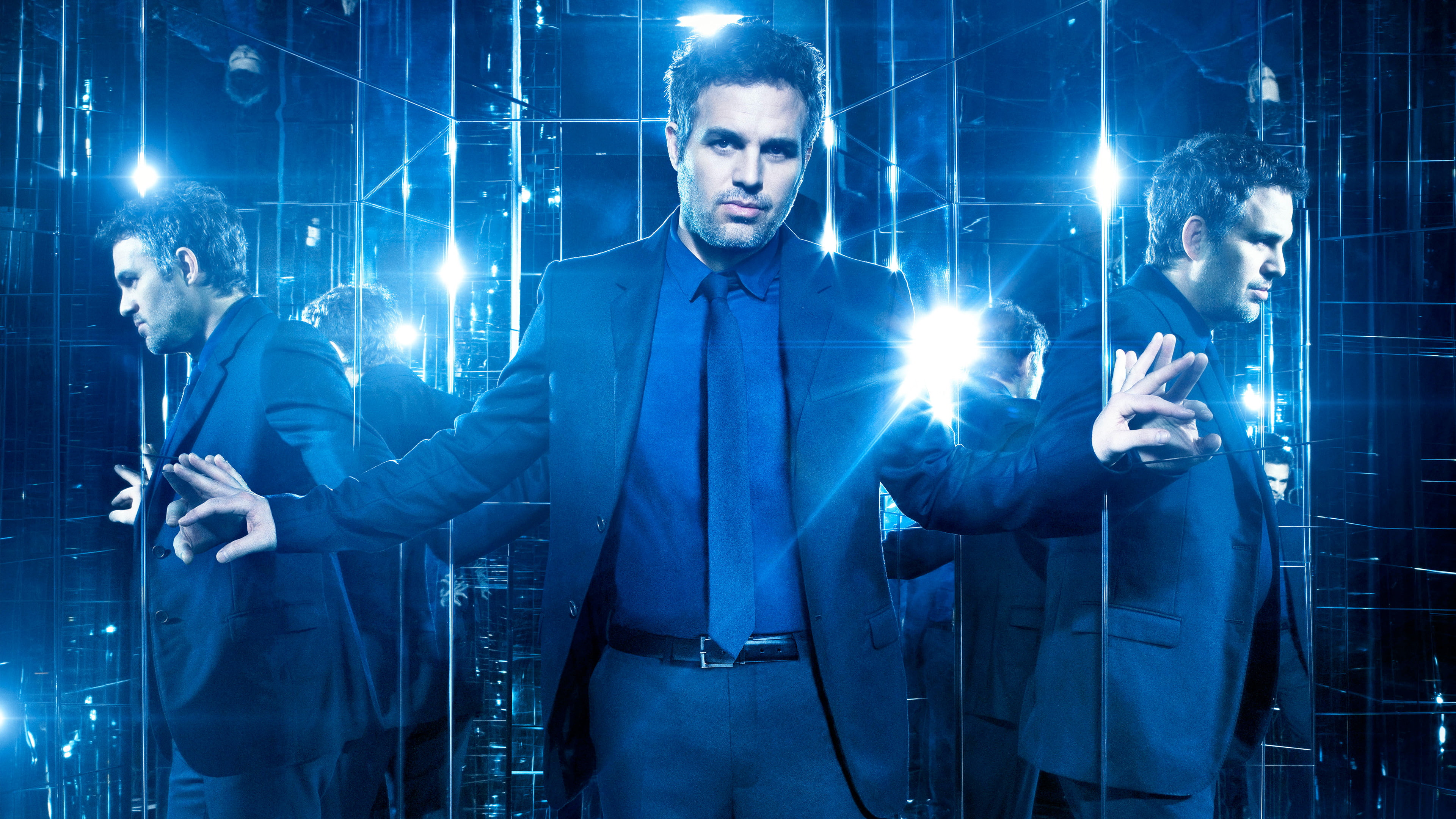 well-dressed, technology, illuminated, blue, front view, standing, nightlife, business, business person, suit, 4K, see, young men, Mark, night, now, businessman, HD Wallpaper