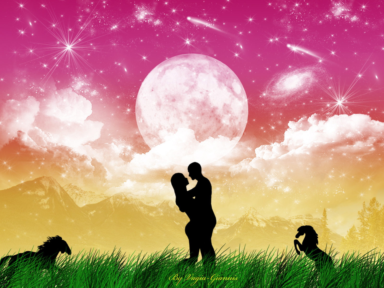 stars, 720P, normal, love, HD Wallpaper