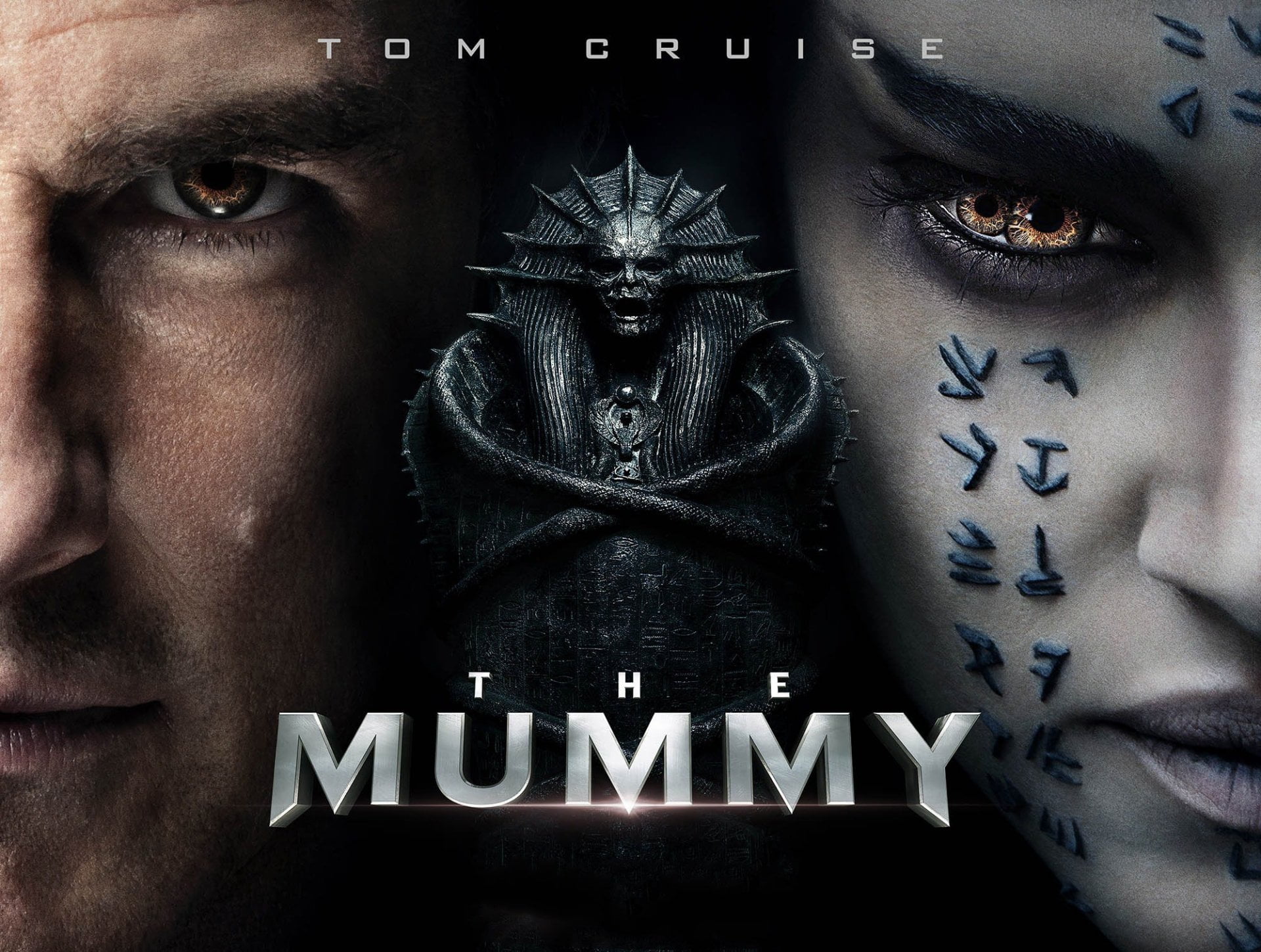 men, human body part, text, body part, 1080P, representation, The Mummy (2017), adult, Tom Cruise, Sofia Boutella, Movie, studio shot, art and craft, looking at camera, HD Wallpaper