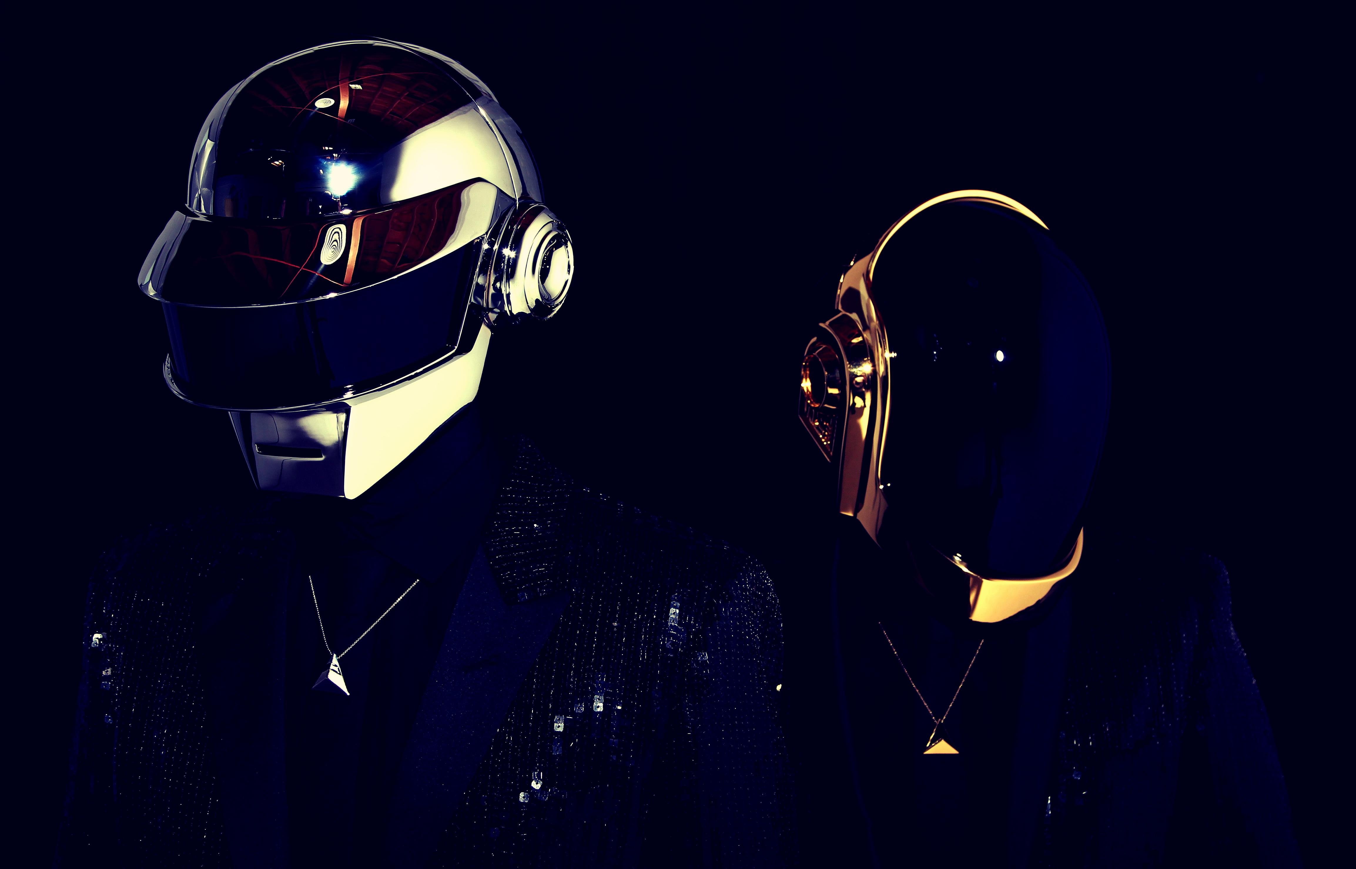 Black, 4K, Daft Punk, Electronic music, 4K, HD Wallpaper