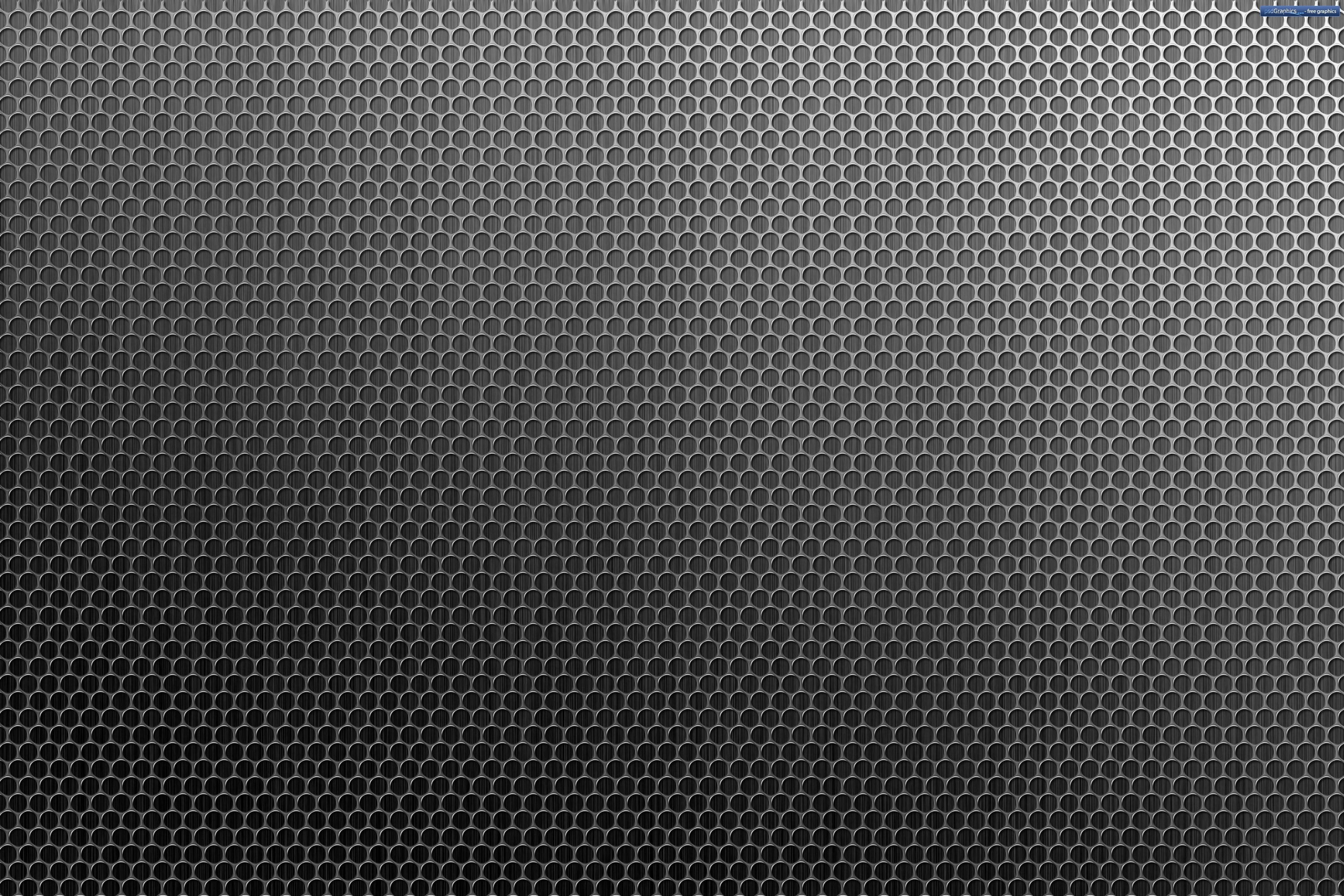 metal, background, light, dots, 2K, circles, HD Wallpaper
