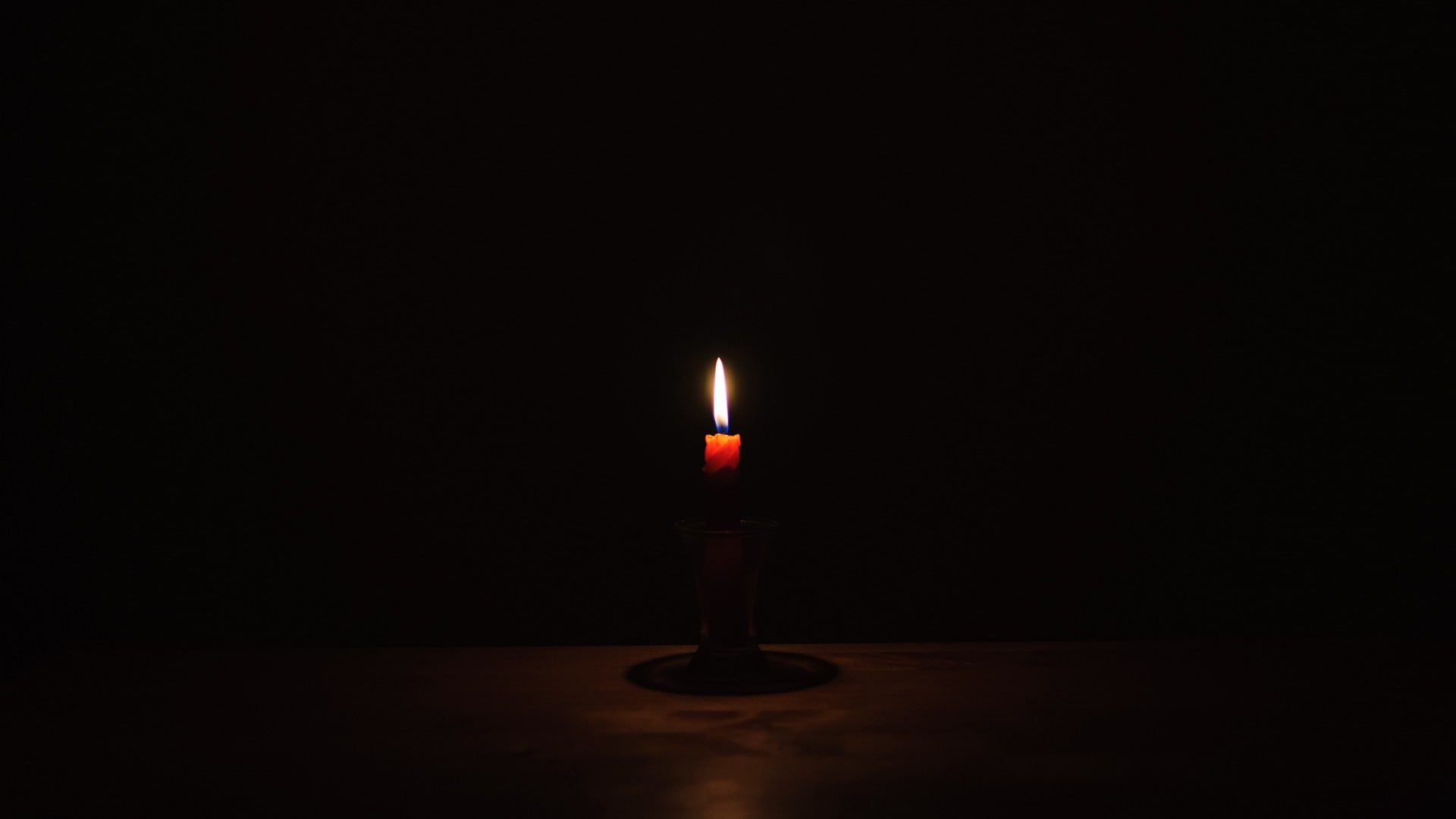 studio shot, illuminated, copy space, burning, black, candle, no people, domestic room, fire, close-up, nature, lighting equipment, heat - temperature, HD Wallpaper