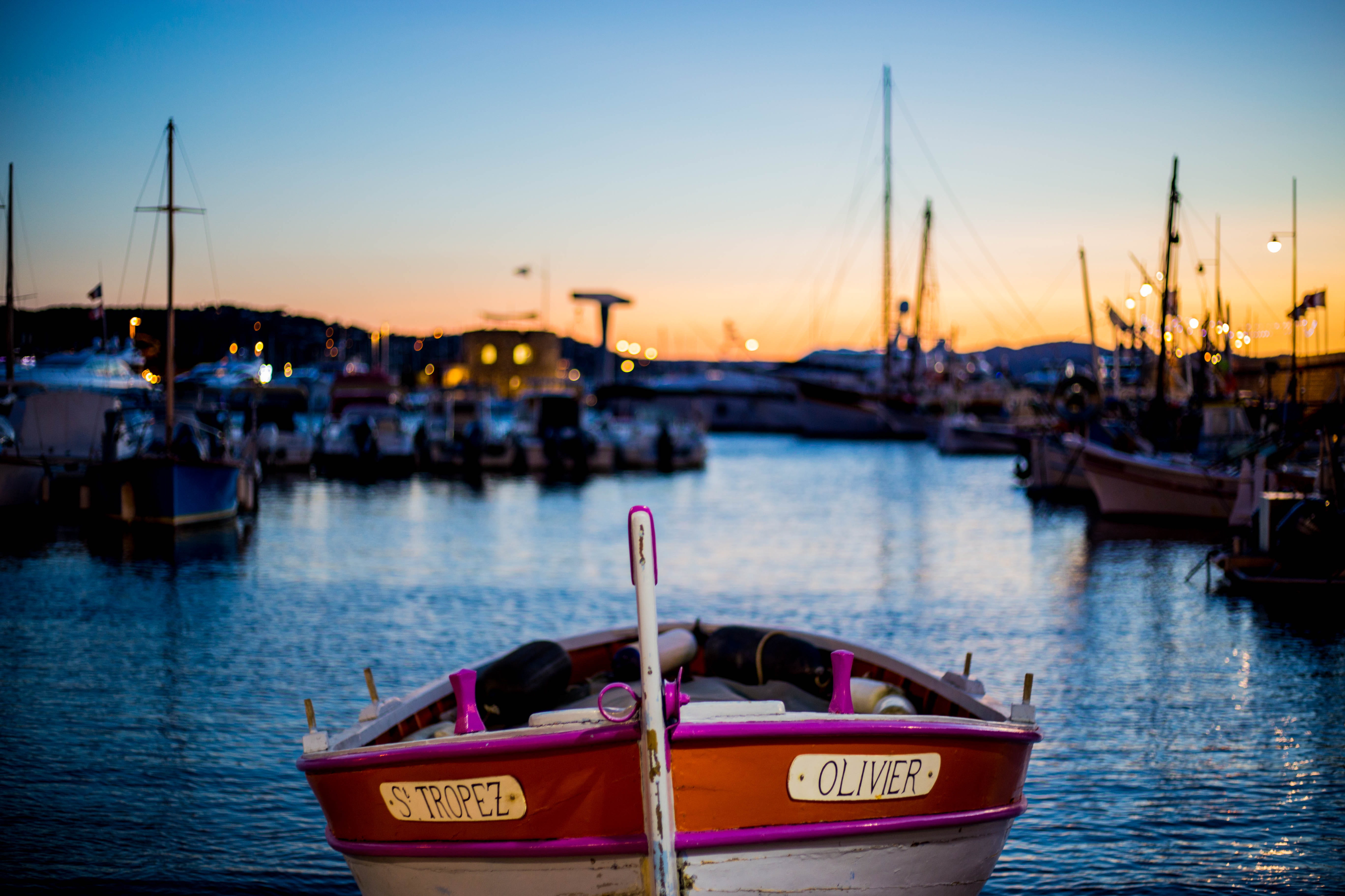 water, nautical vessel, boat, outdoors, nature, transportation, 5K, france, scenics - nature, sea, saint-tropez, moored, sailboat, saint tropez, marina, HD Wallpaper