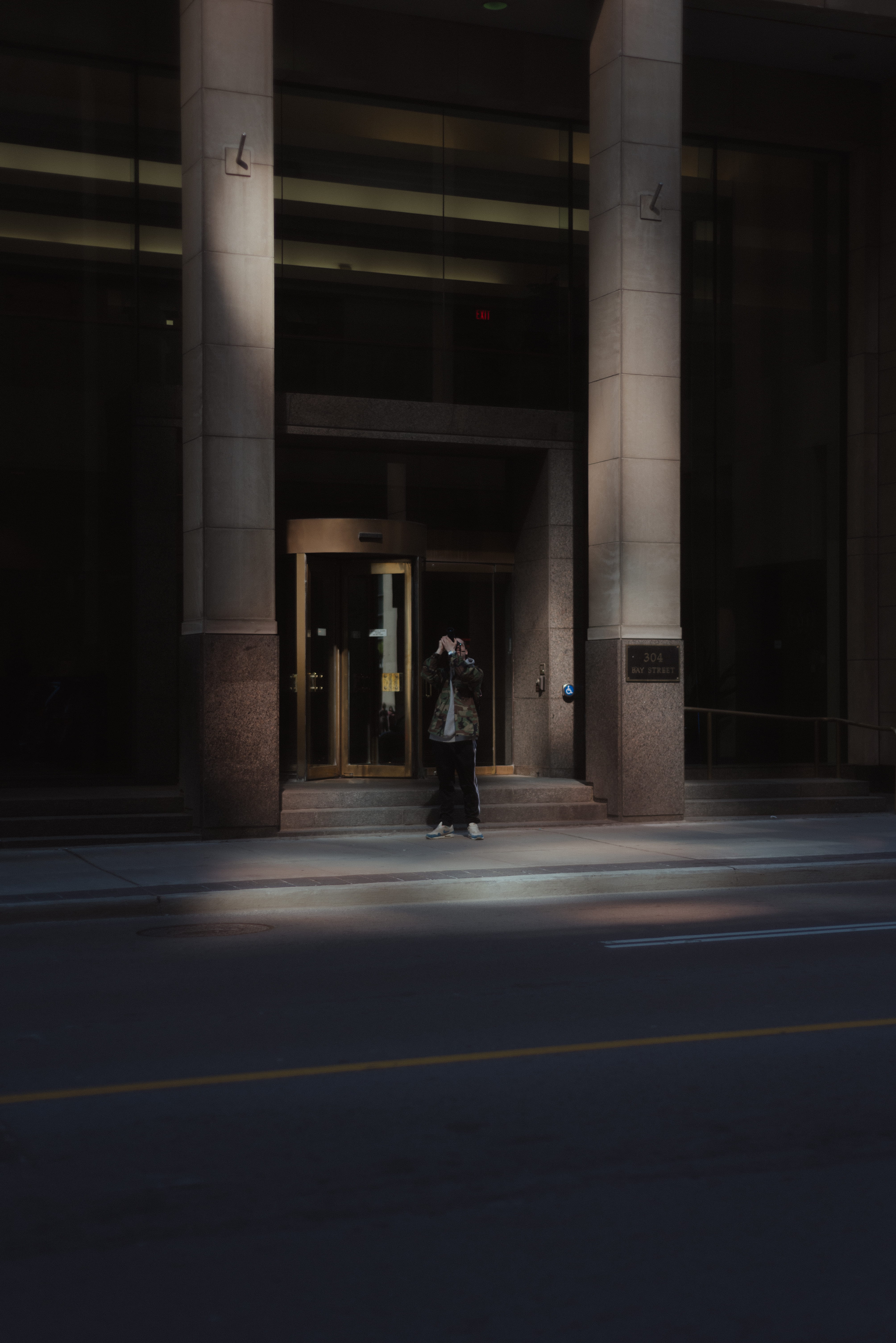 road, men, outdoors, architecture, street, 5K, full, architectural column, standing, shadow, transportation, real people, symbol, low, zip, one person, Phone HD Wallpaper