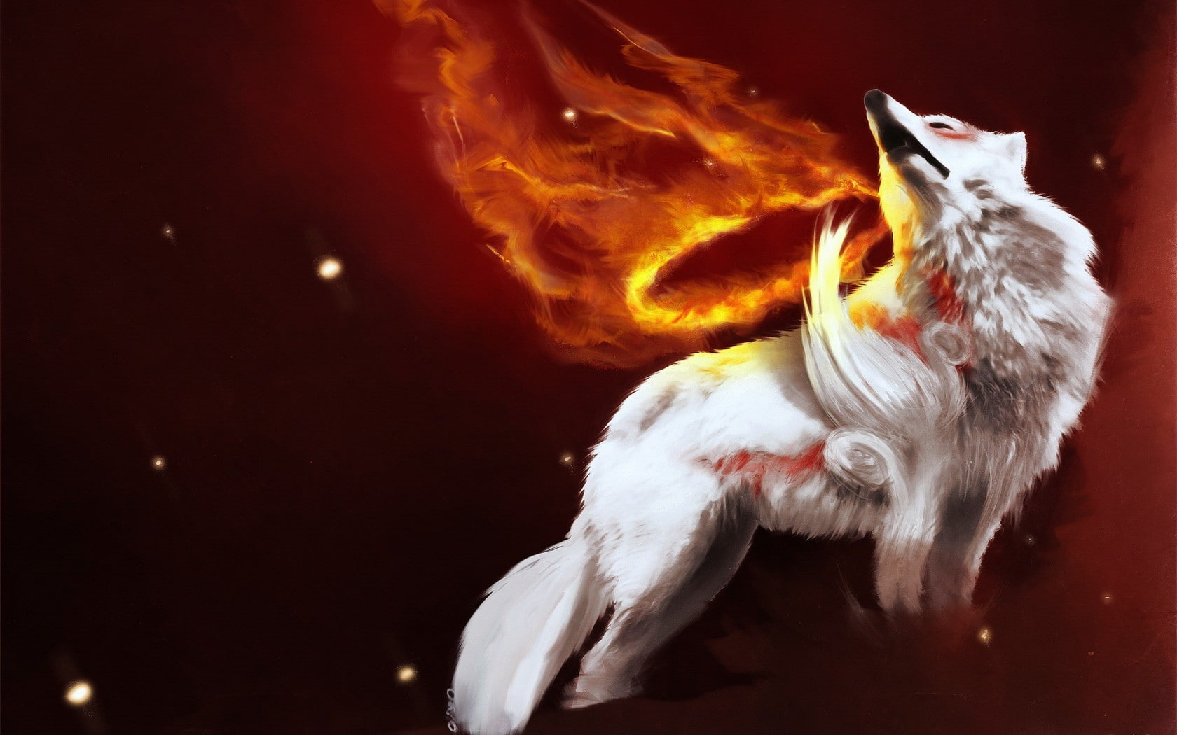 video games, Okami, fantasy art, 720P, HD Wallpaper