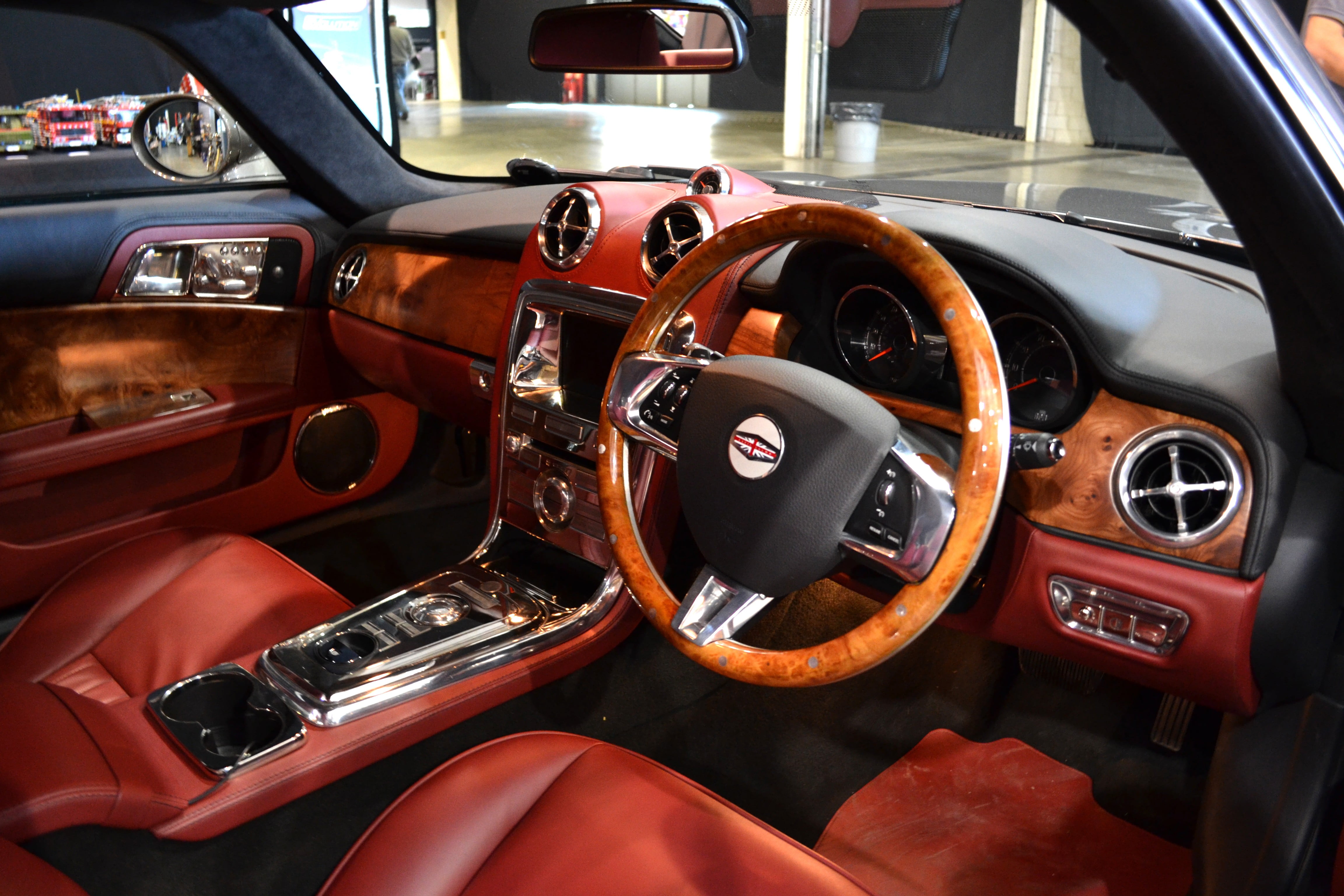 control panel, land vehicle, transportation, 4K, wheel, vehicle interior, chrome, retro styled, glass - material, vintage car, car interior, The Premier Group, HD Wallpaper