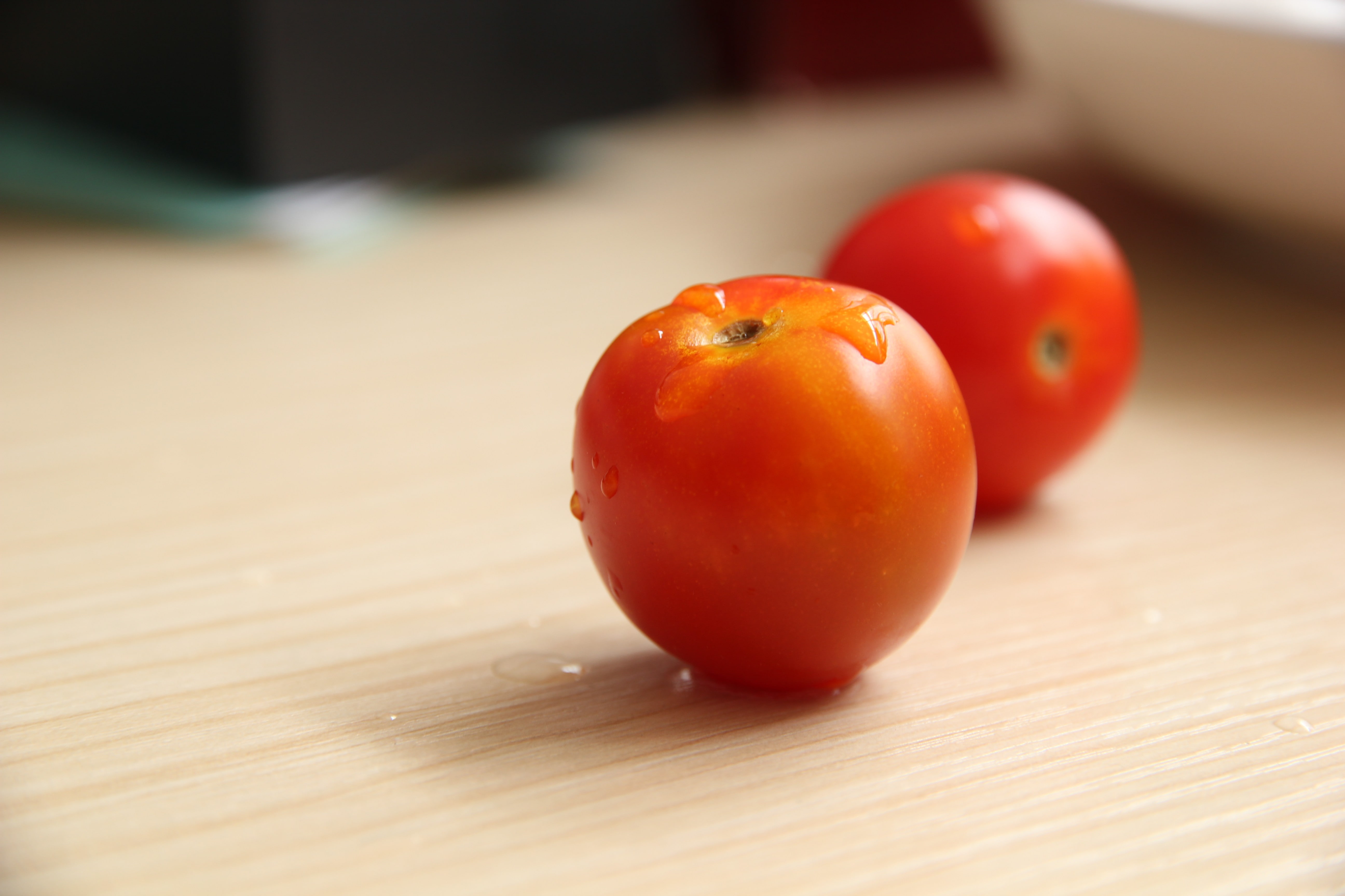macro, tomatoes, food, red, 5K, HD Wallpaper