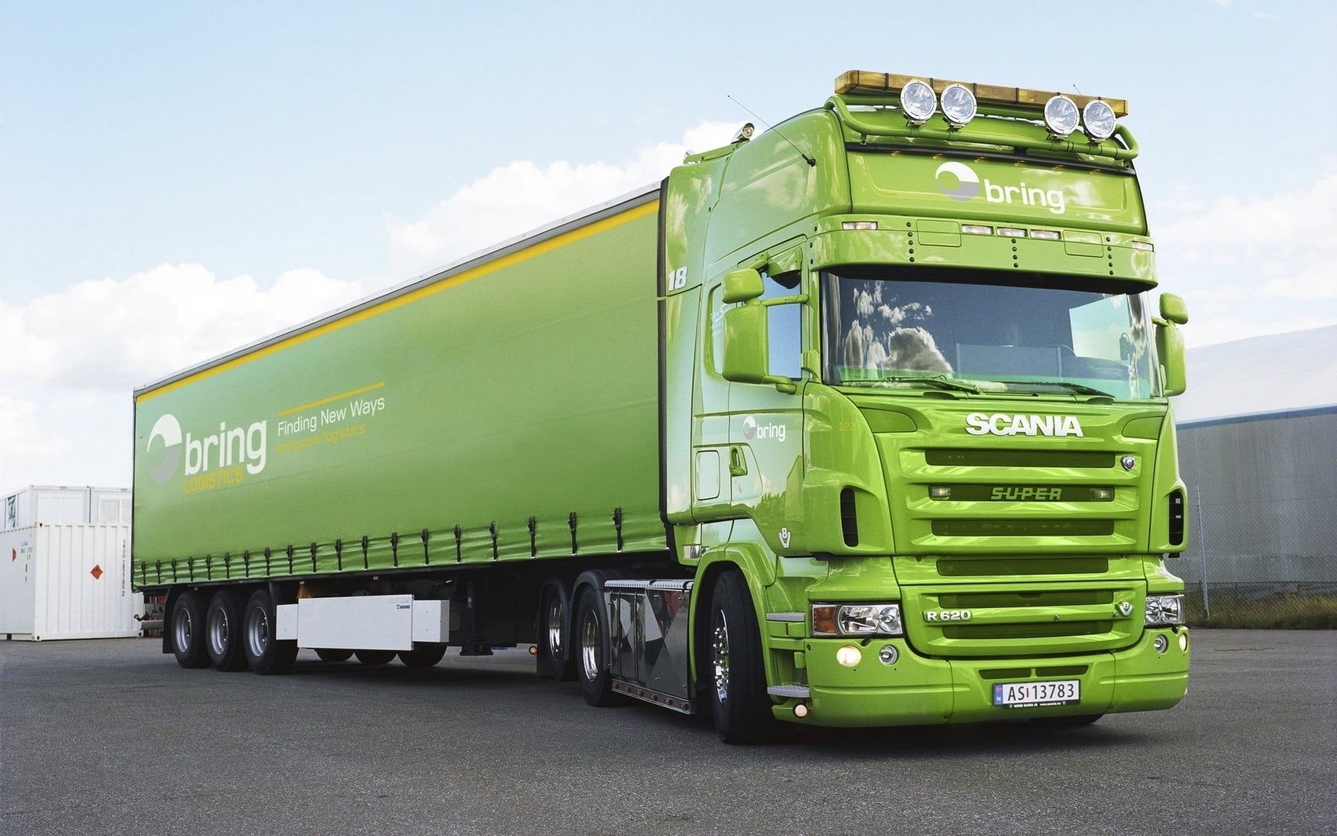 tir, 1080P, cars, truck, scania, r, HD Wallpaper