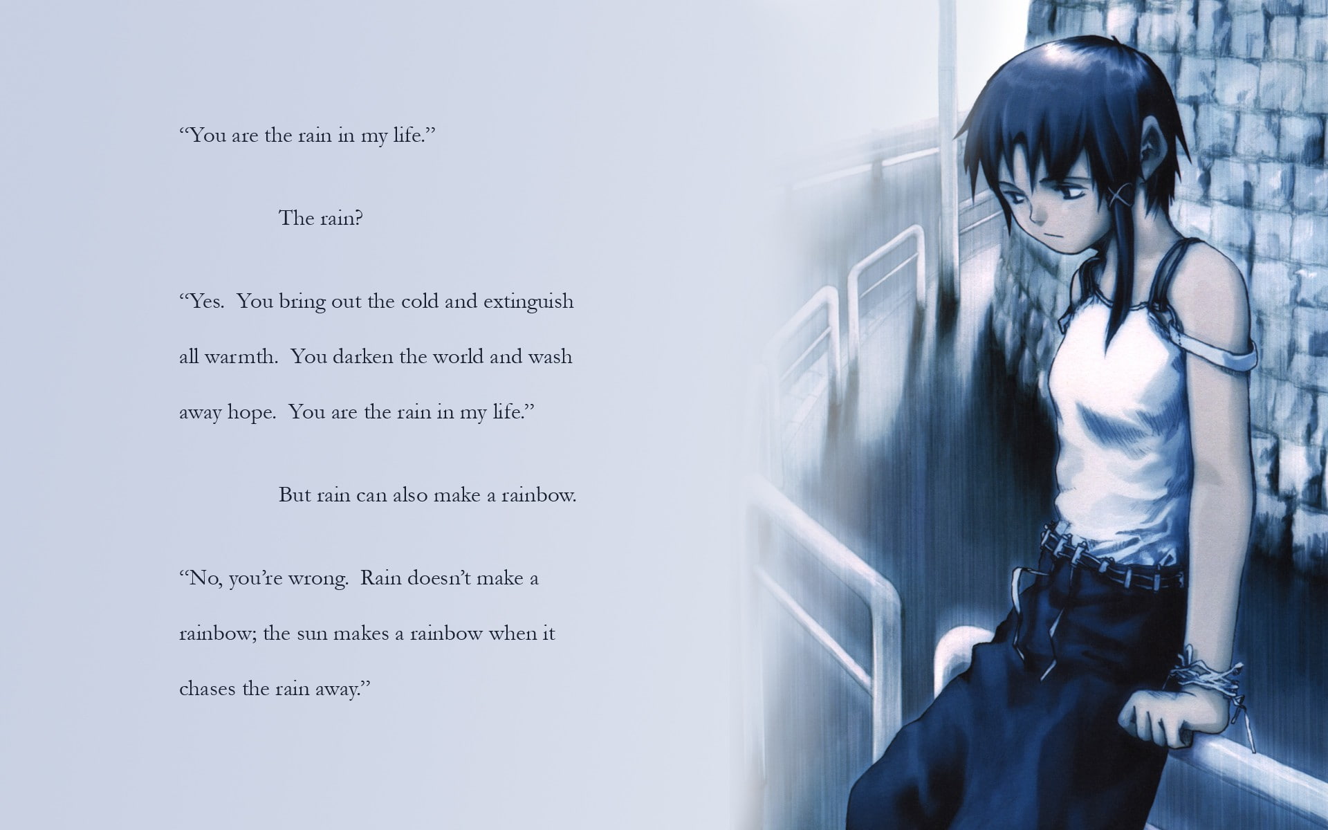 1080P, Serial Experiments Lain, HD Wallpaper