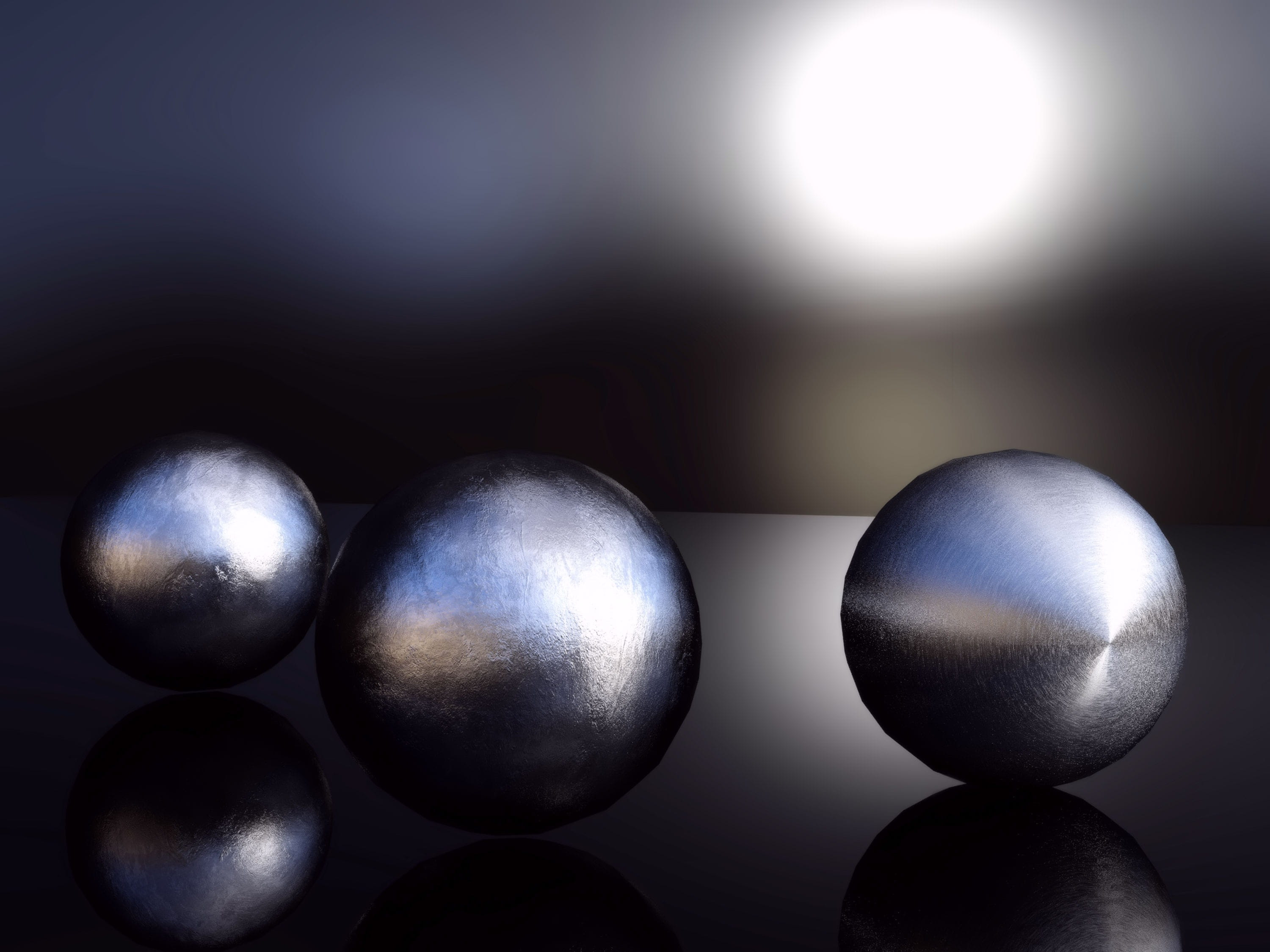 Decoration, three objects, light, backgrounds, indoors, 2K, still life, blue, sphere, studio shot, two objects, illuminated, Abstract, no people, Background, HD Wallpaper