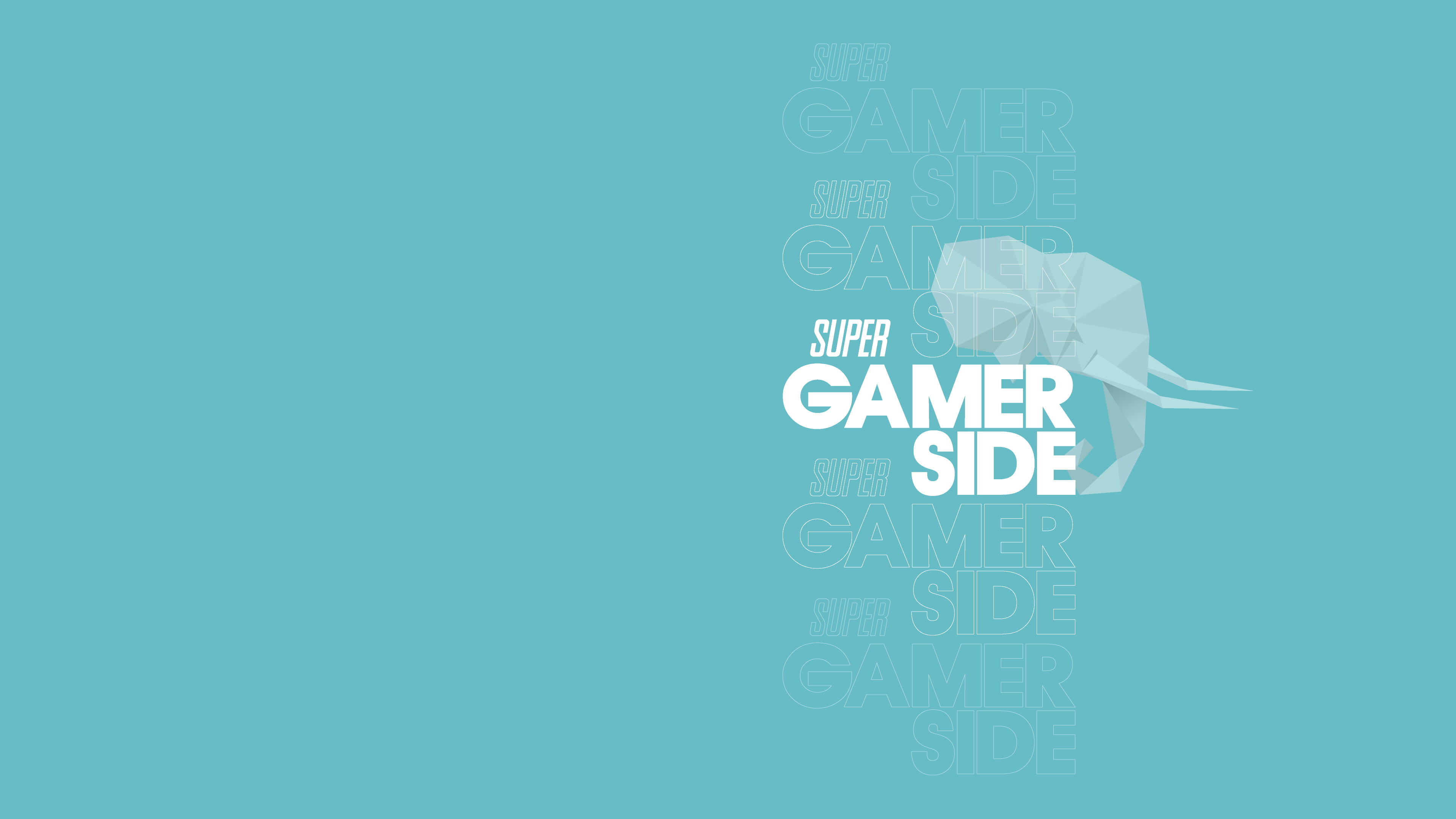 4K, elephant, gamerside, podcast, simple background, HD Wallpaper