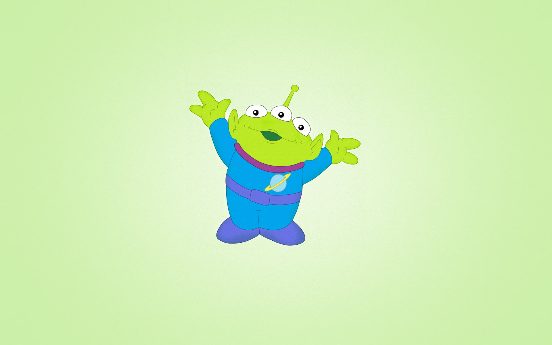 mammal, Alien, green color, studio shot, fun, creativity, no people, art and craft, blue, representation, illustration, copy space, single object, joyful, HD Wallpaper