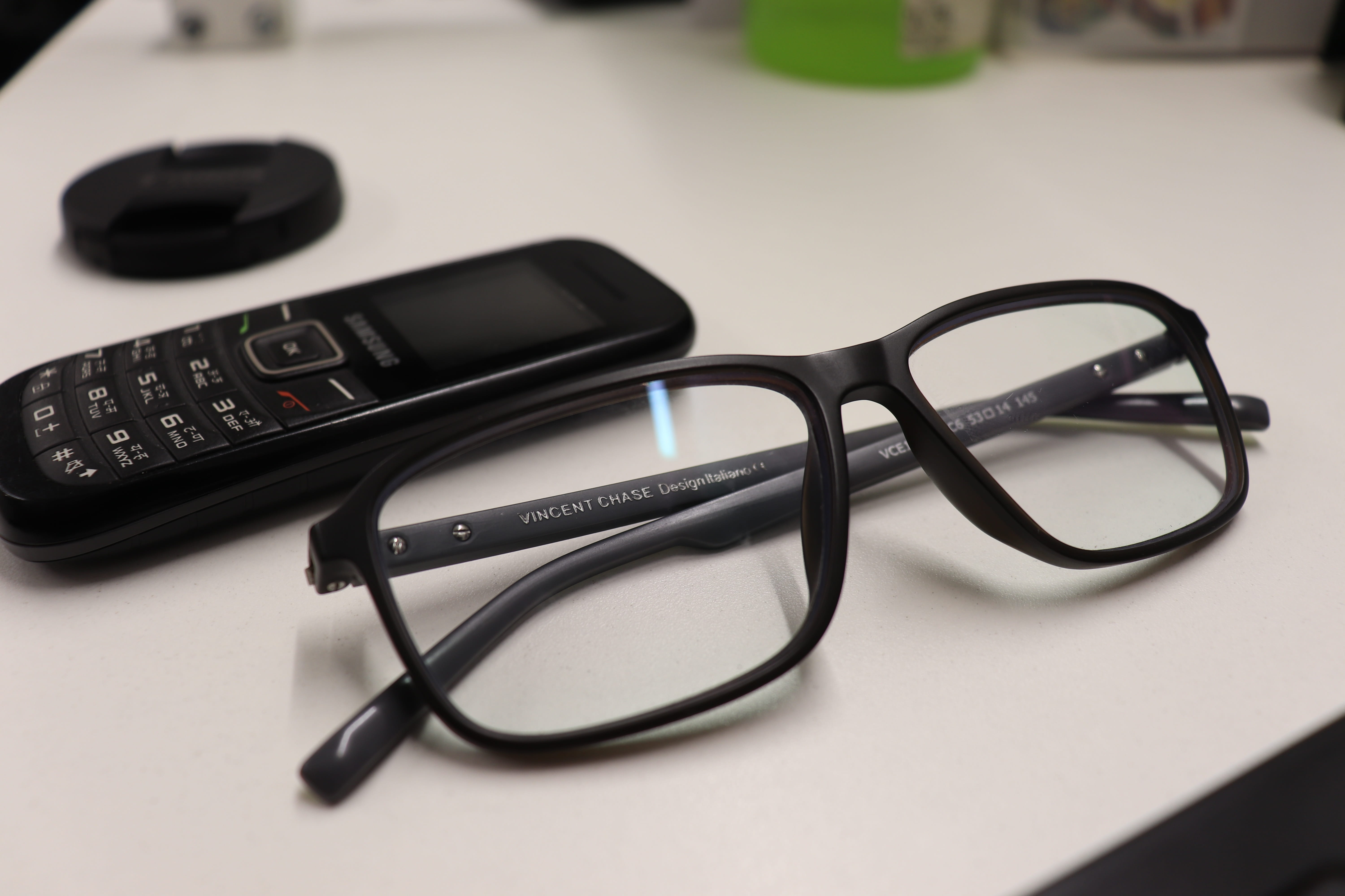 high angle view, equipment, technology, smartphone, no people, mobile phone, desktop, connection, eyeglasses, table, black color, eyewear, close-up, device, HD Wallpaper