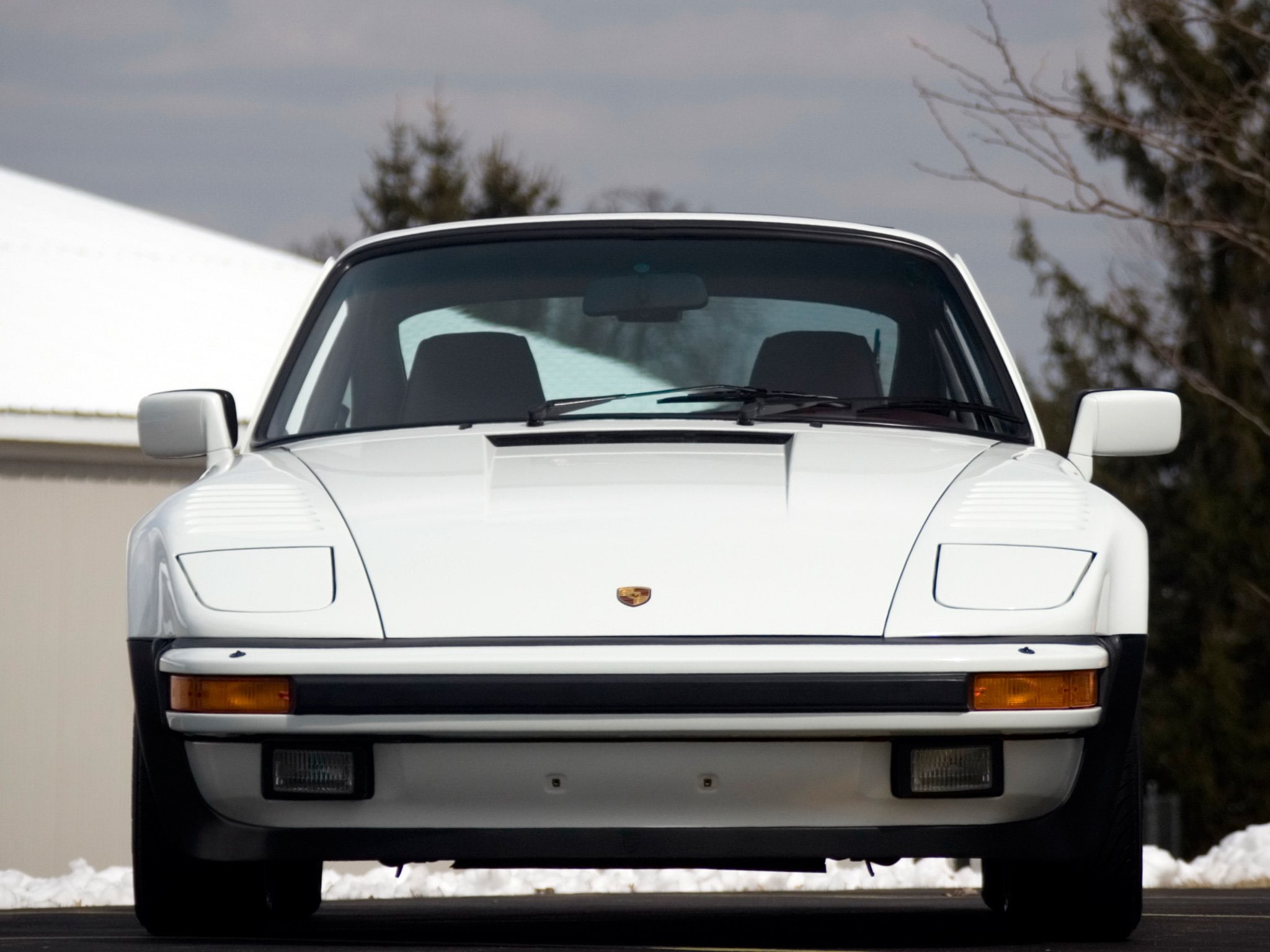 porsche, 1987-89, coupe, flachbau, turbo, 911, (930), 3-3, 1080P, us-spec, HD Wallpaper