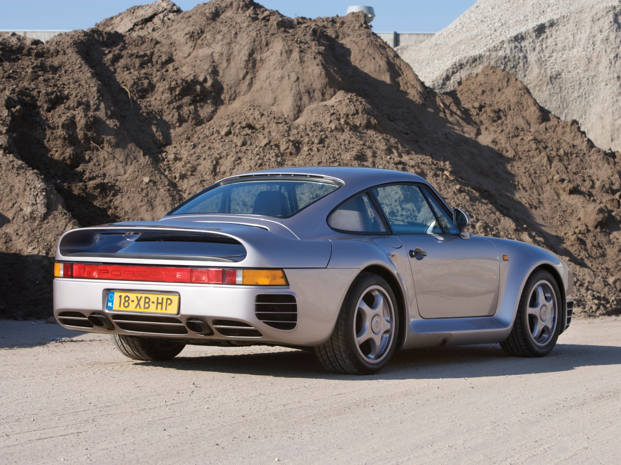 1080P, porsche, supercar, 1987, 959, HD Wallpaper