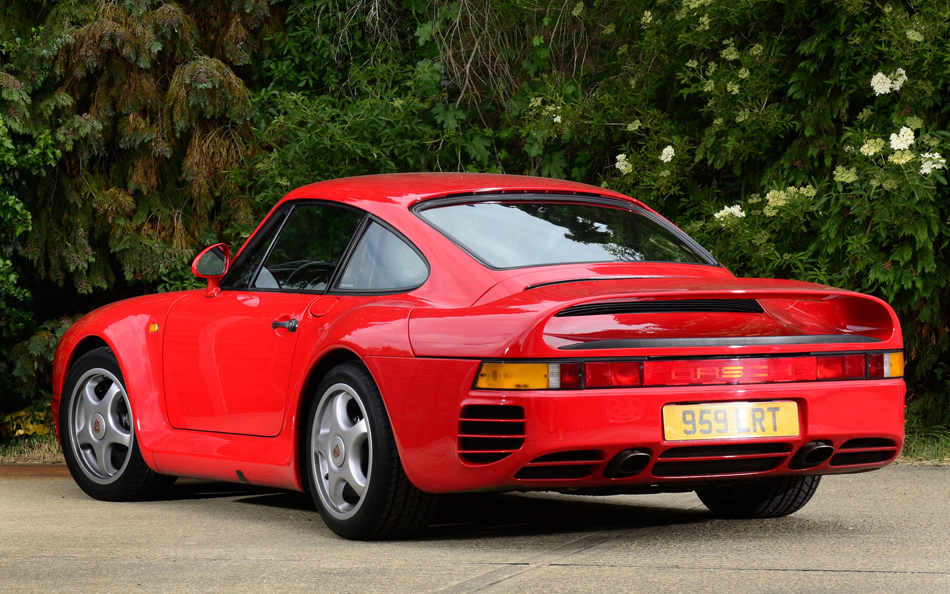 supercar, 1986, supercars, 959, porsche, 1080P, HD Wallpaper