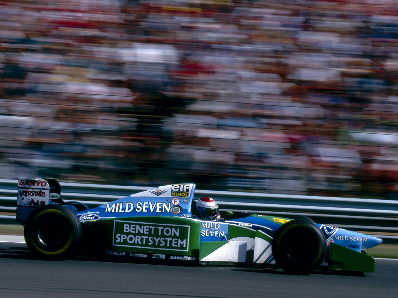 1994, 720P, f 1, race, benetton, b194, racing, formula, HD Wallpaper