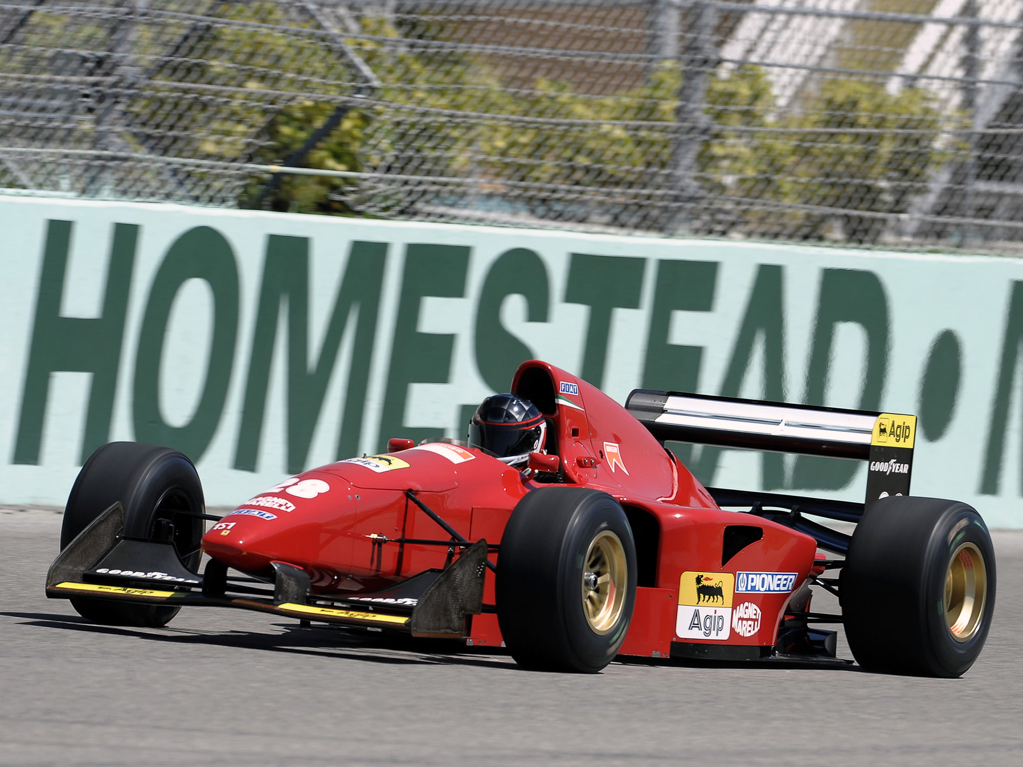 t 1, racing, 1080P, 1994, f 1, ferrari, 412, race, formula, HD Wallpaper