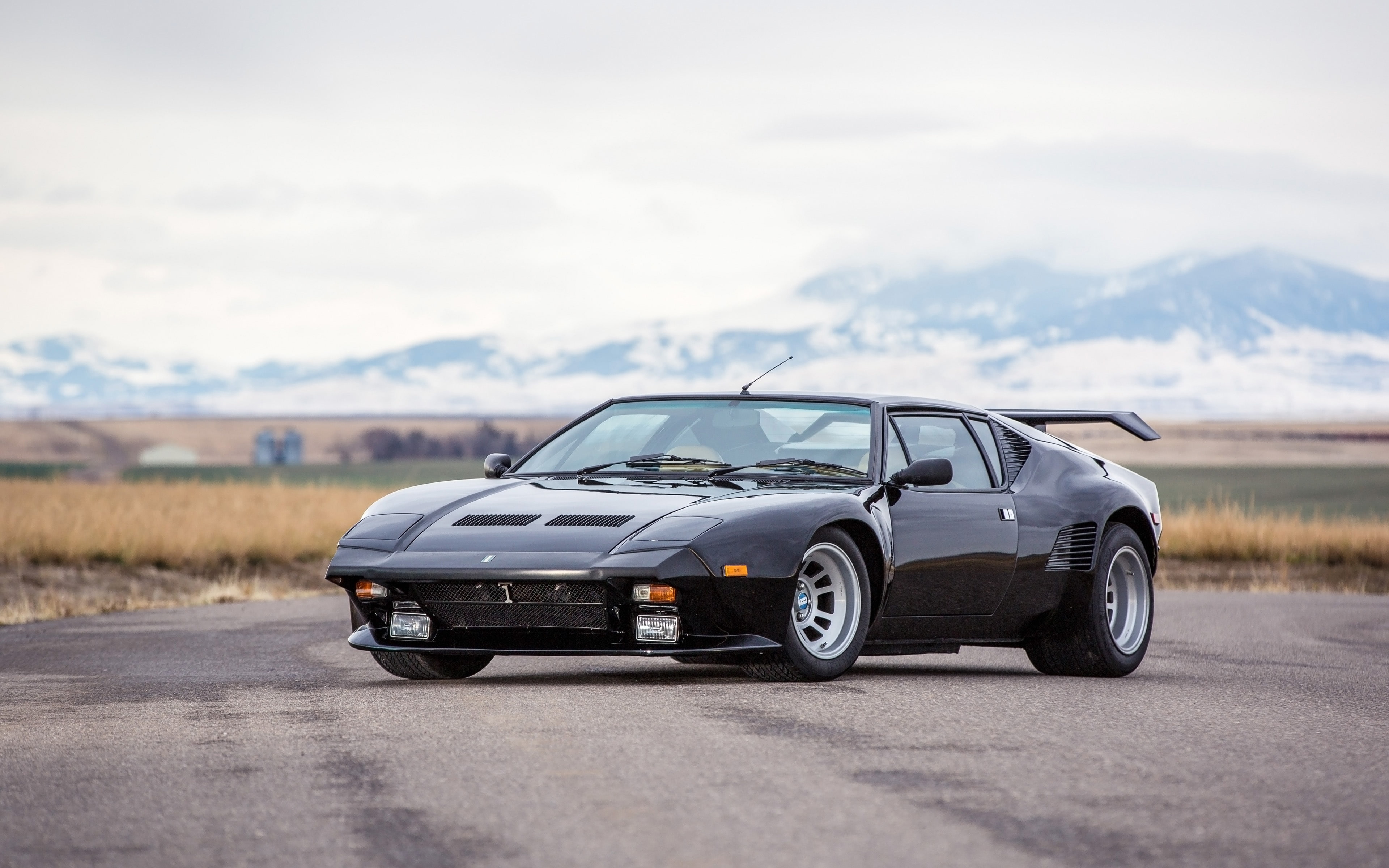 auto, 1987, 4K, gt5, automobile, tomaso, detomaso, de-tomaso, gt5-s, vehicle, car, pantera, gt5s, supercar, HD Wallpaper