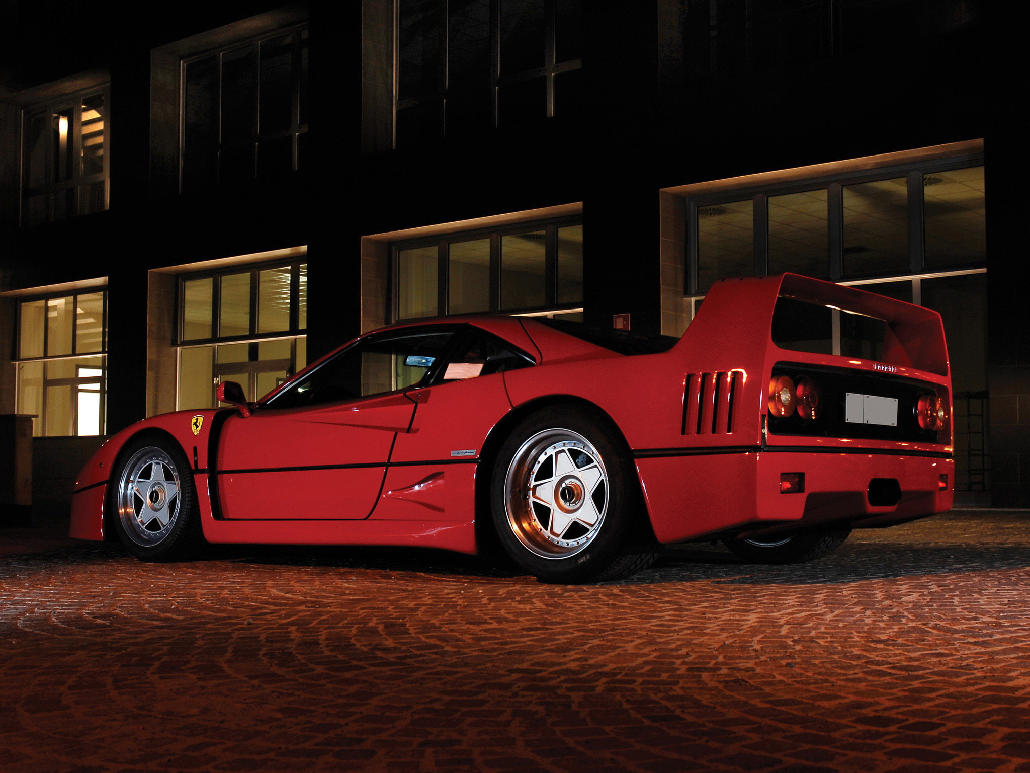 1080P, 1987, f40, ferrari, classic, supercar, supercars, HD Wallpaper