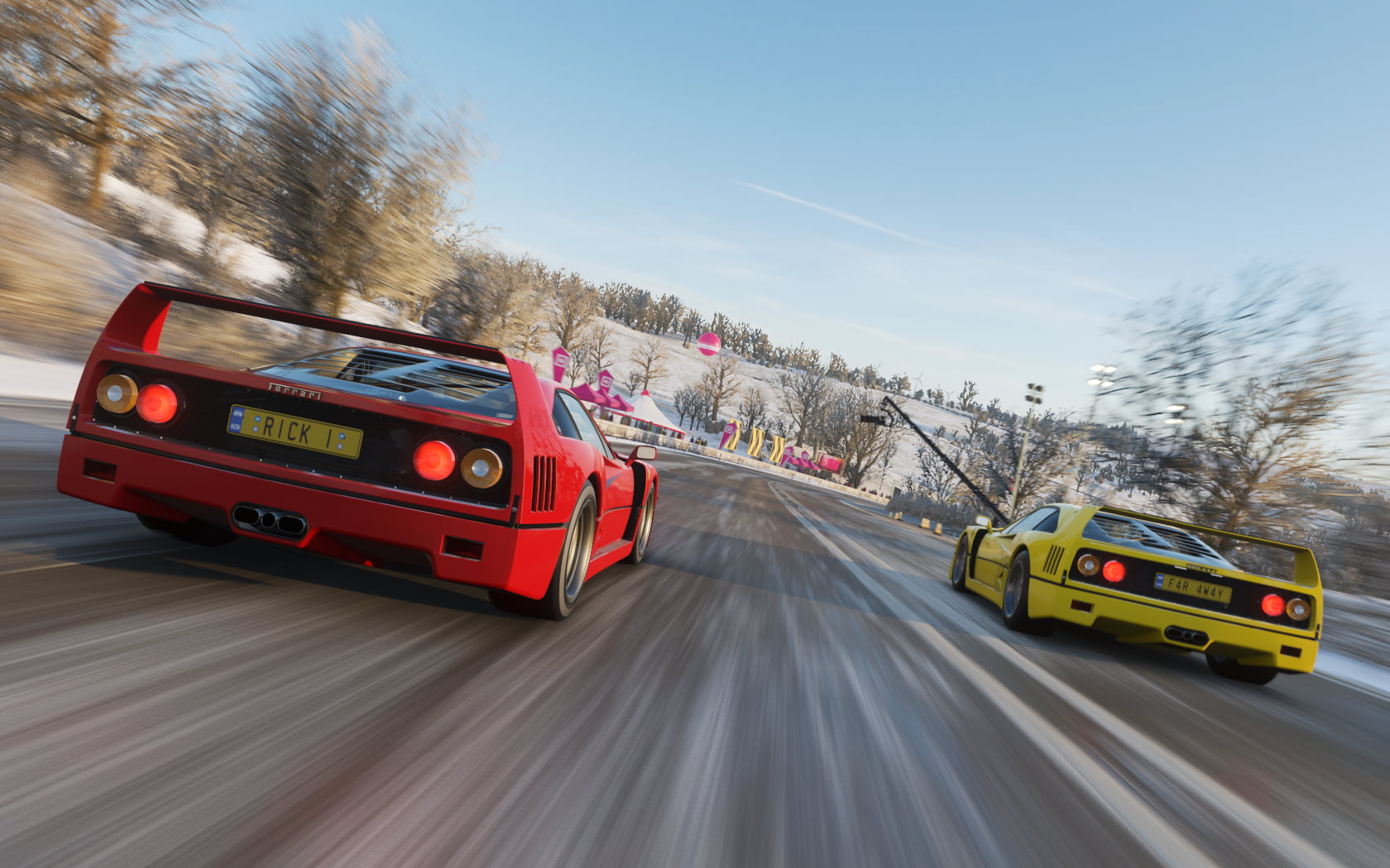 Forza Horizon 4, 1987 Ferrari F40, 720P, HD Wallpaper