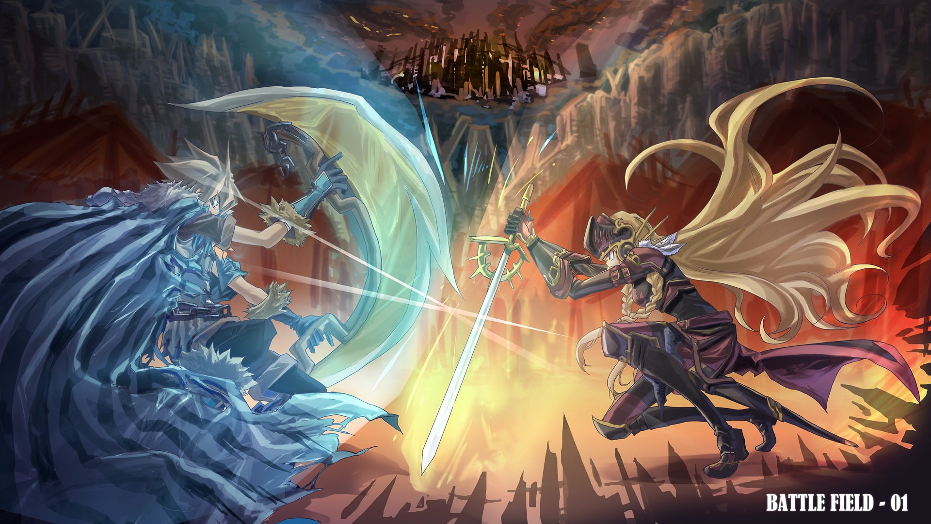 Aegina (Yggdra Union), Yggdra Union: We ll Never Fight Alone, 1080P, Milanor (Yggdra Union), Video Game, HD Wallpaper