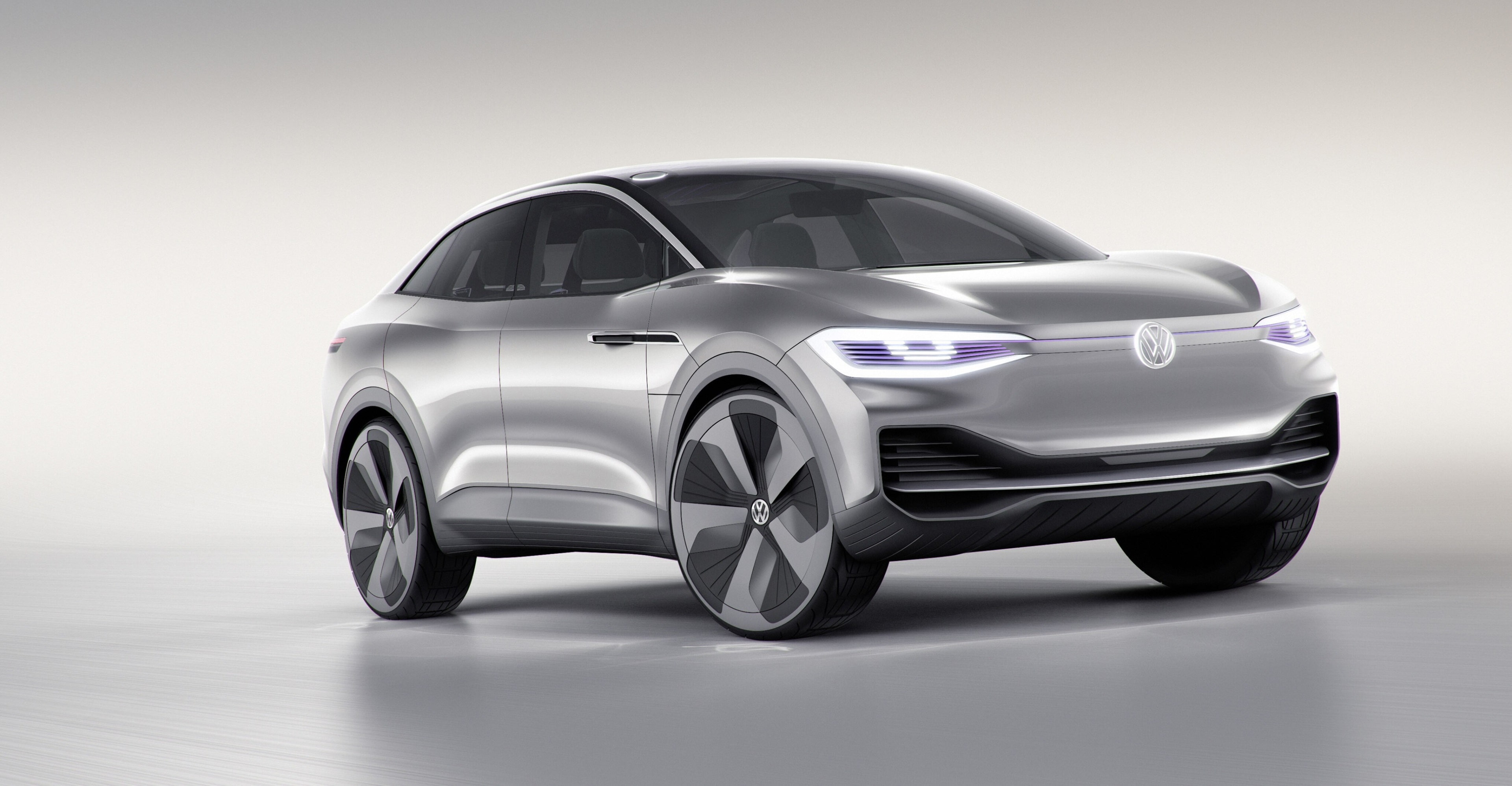shiny, studio shot, land vehicle, sports car, mode of transportation, car, volkswagen id_ crozz ll 4k  1080p high quality, silver colored, cut out, chrome, HD Wallpaper