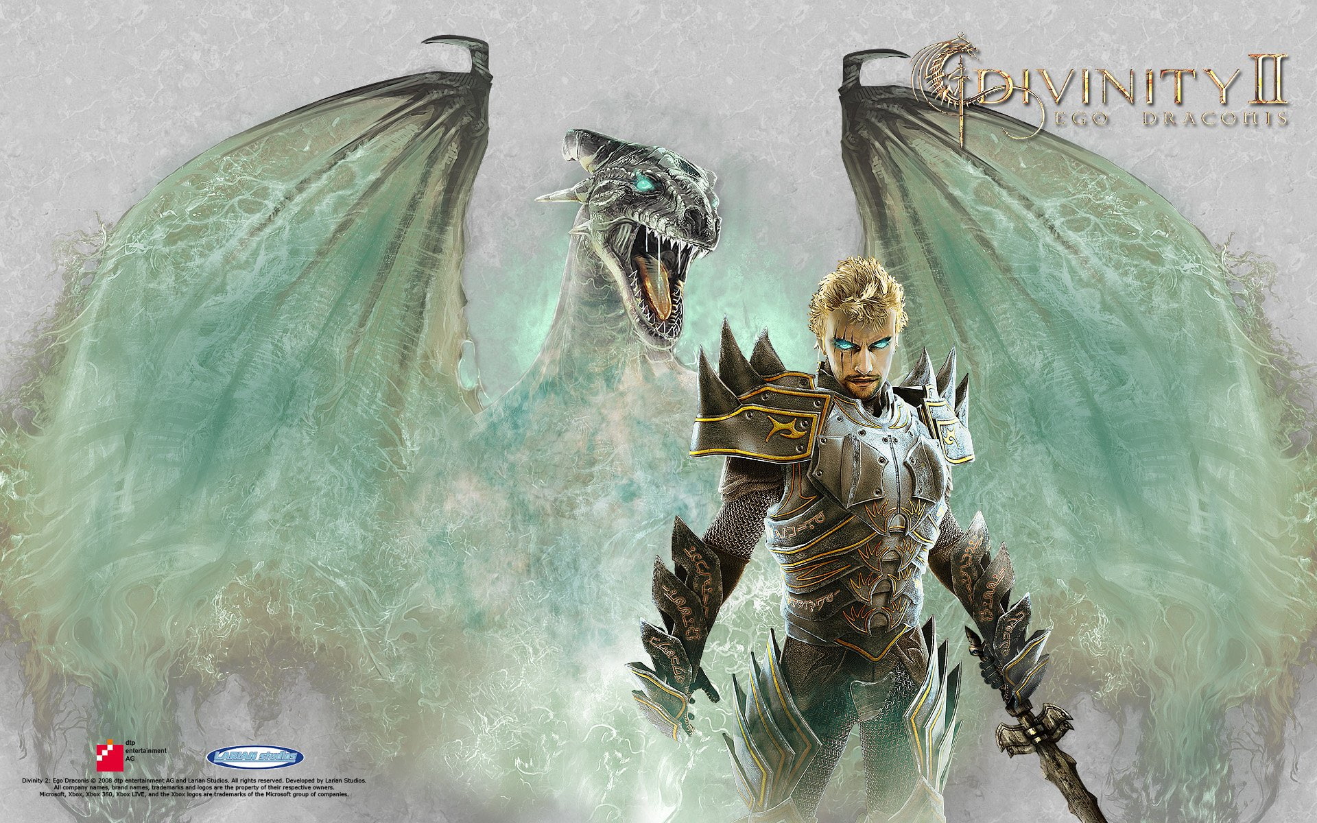 sci fi, adventure, rpg, divinity, dragon, fantasy, strategy, knight, divinity ll, 1080P, HD Wallpaper