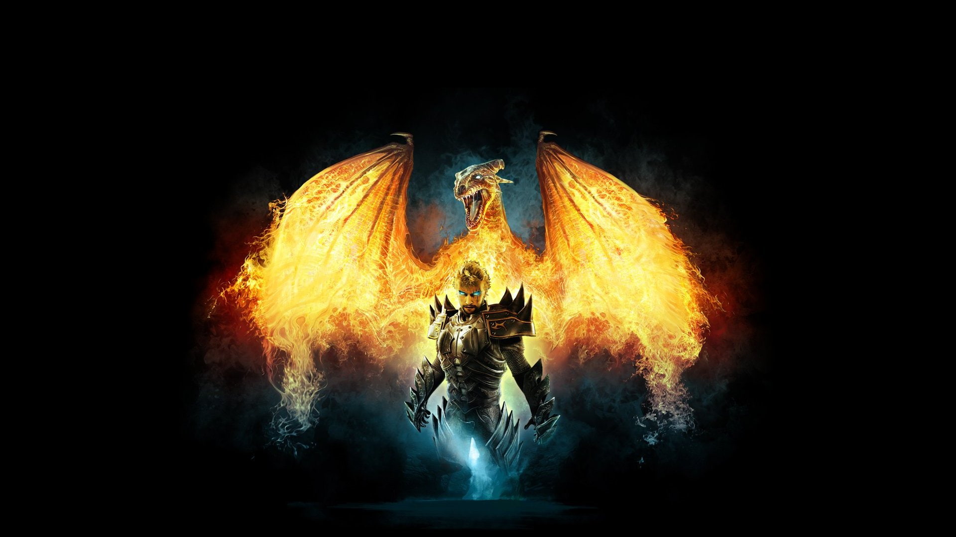 knight, rpg, strategy, dragon, fantasy, divinity, 1080P, divinity ll, sci fi, adventure, HD Wallpaper