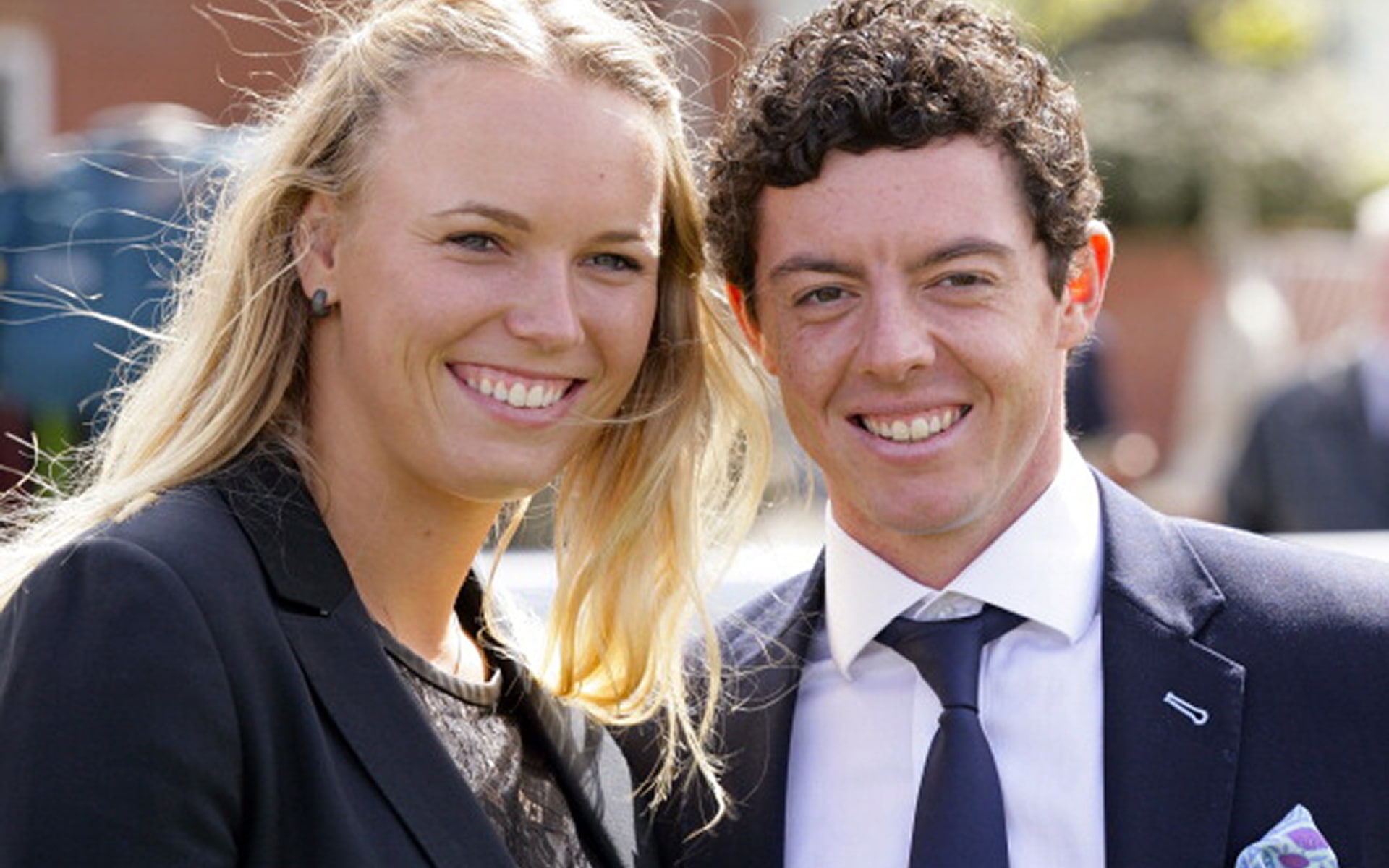player, mcilroy, caroline, wozniacki, rory, happy, 1080P, engaged, HD Wallpaper