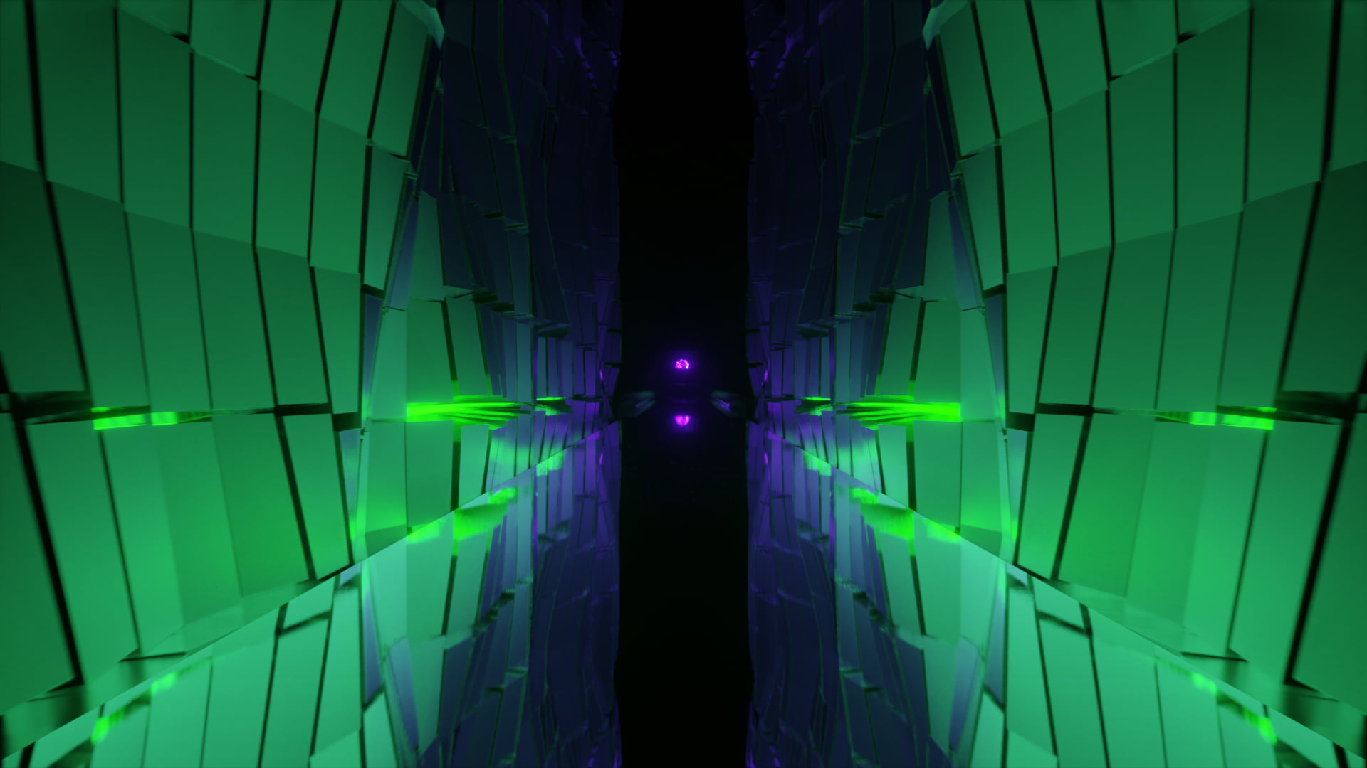 digital, 1080P, abstract, science fiction, 3D Abstract, 3D Animation, Blender, HD Wallpaper