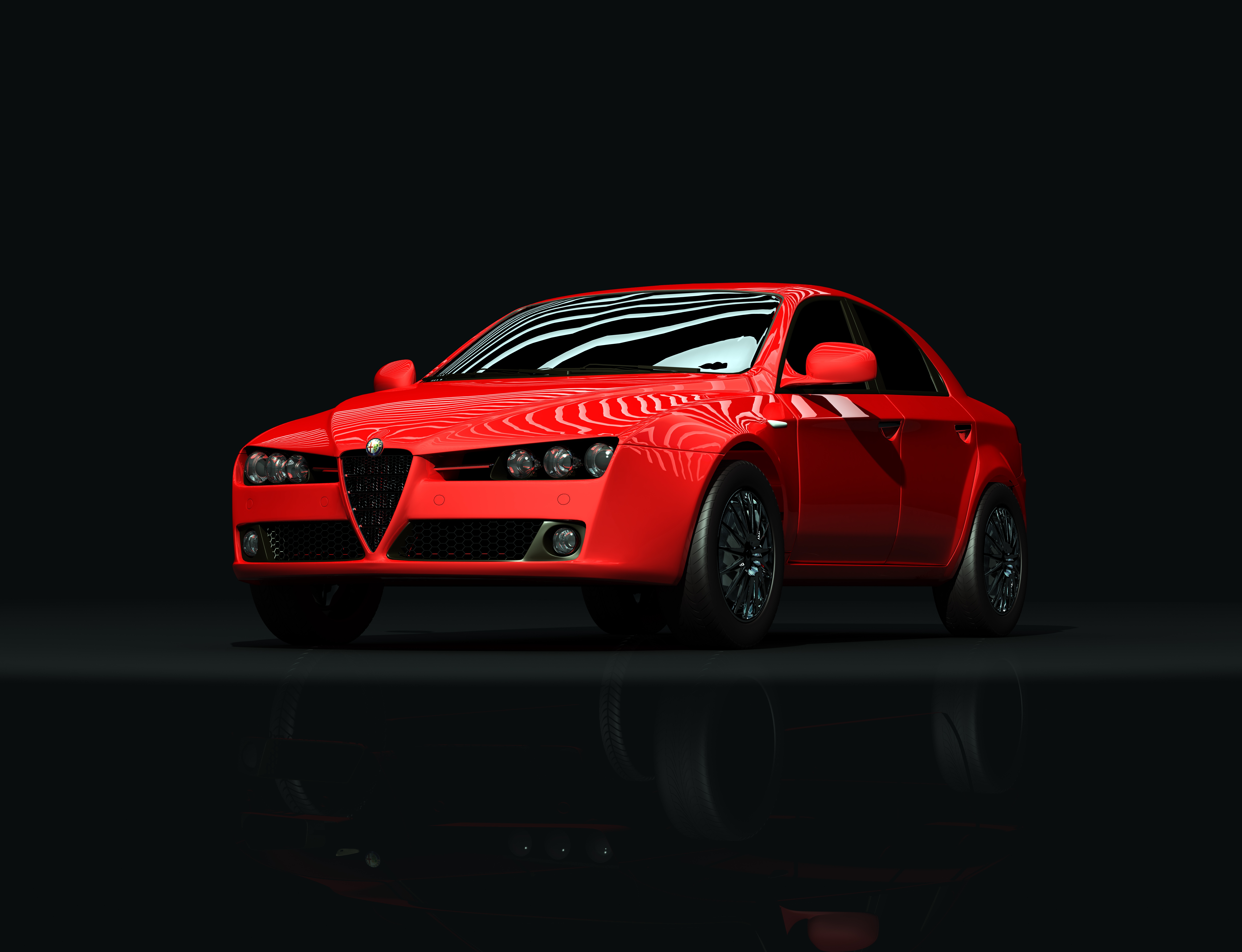 parked, fast, retro styled, motor vehicle, black background, toy, conceptual, engine, concept, sedan, land vehicle, technology, luxurious, luxury, transportation, HD Wallpaper