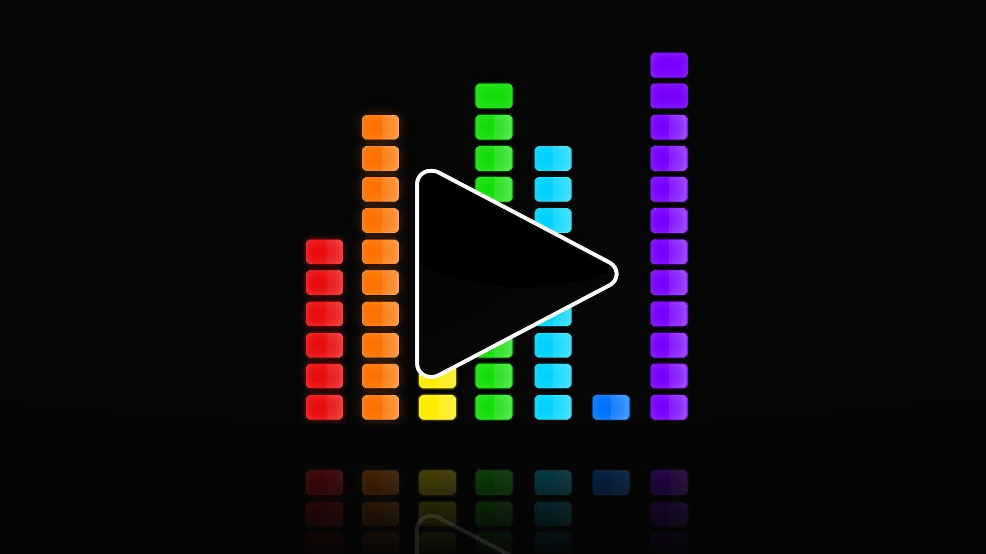 1080P, button, play, start, music, HD Wallpaper