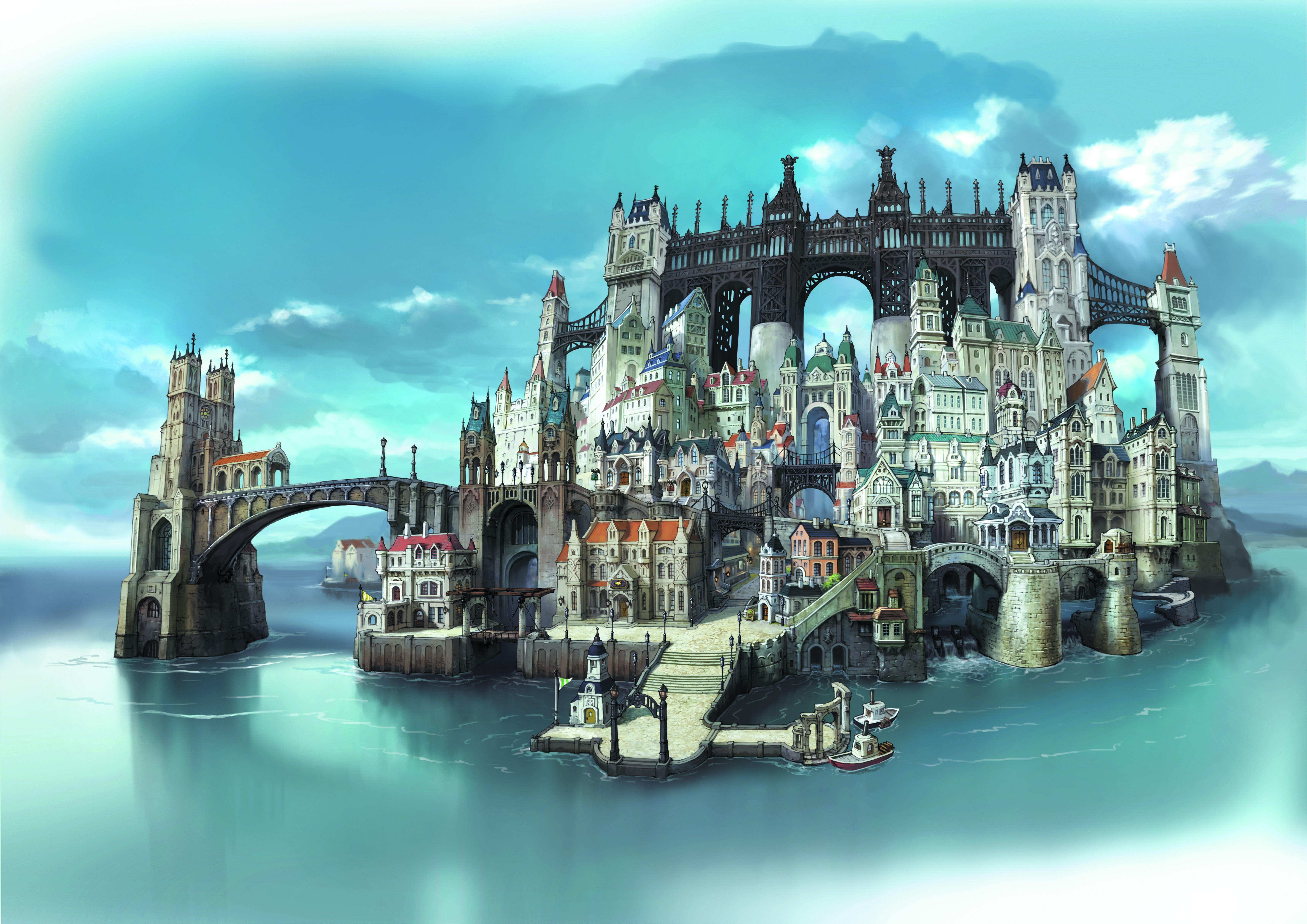 second, 3ds, 5K, nintendo, adventure, bravely, rpg, fighting, fantasy, action, anime, HD Wallpaper