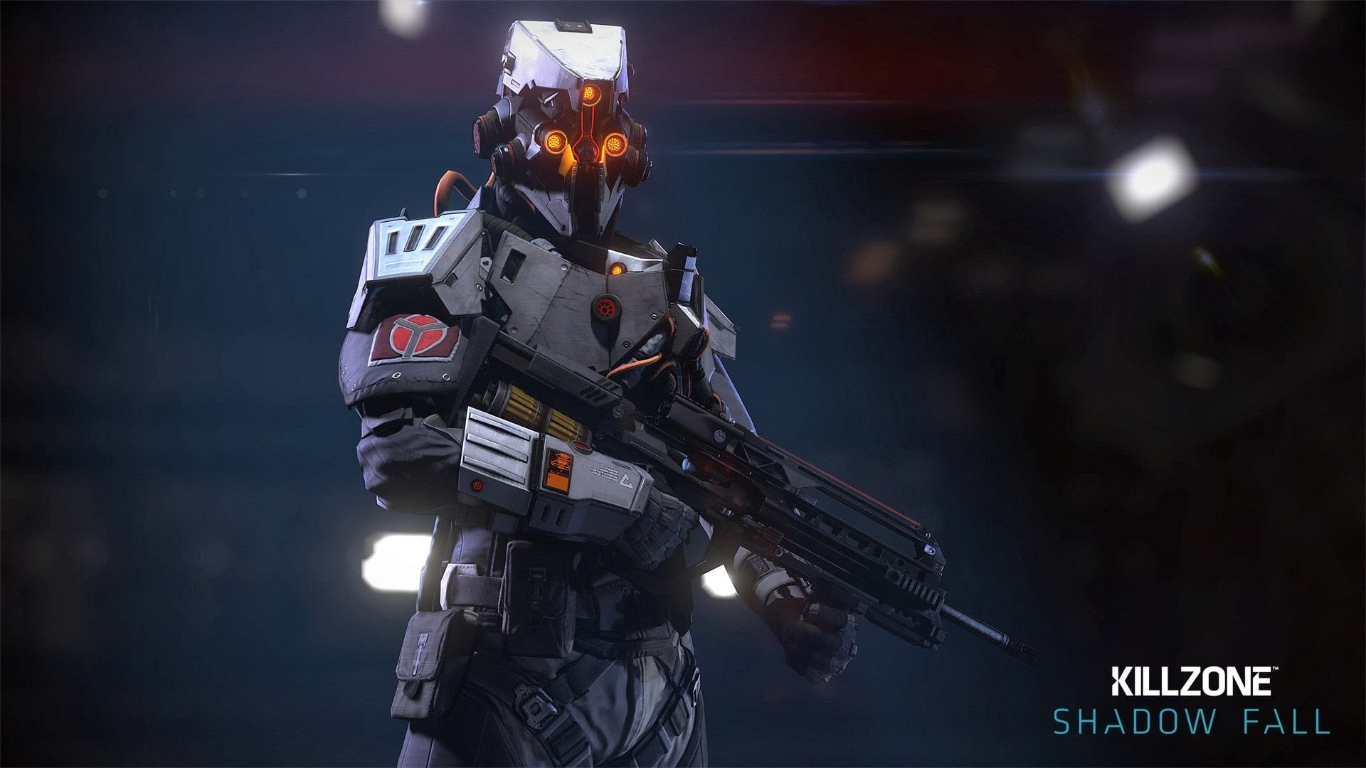  uniform, killzone, safety, holding, people, security, protection, law, Killzone: Shadow Fall, science fiction, video games, rifle, military, HD Wallpaper