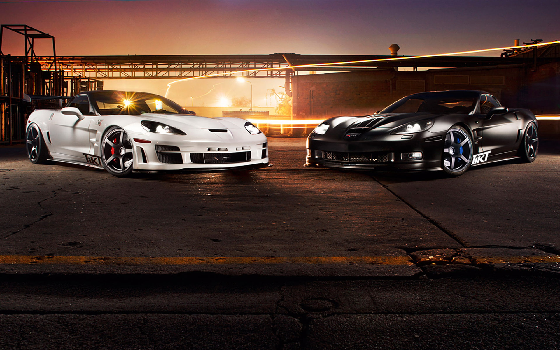1080P, Tripple, Chevrolet, TIKT, Corvette, HD Wallpaper