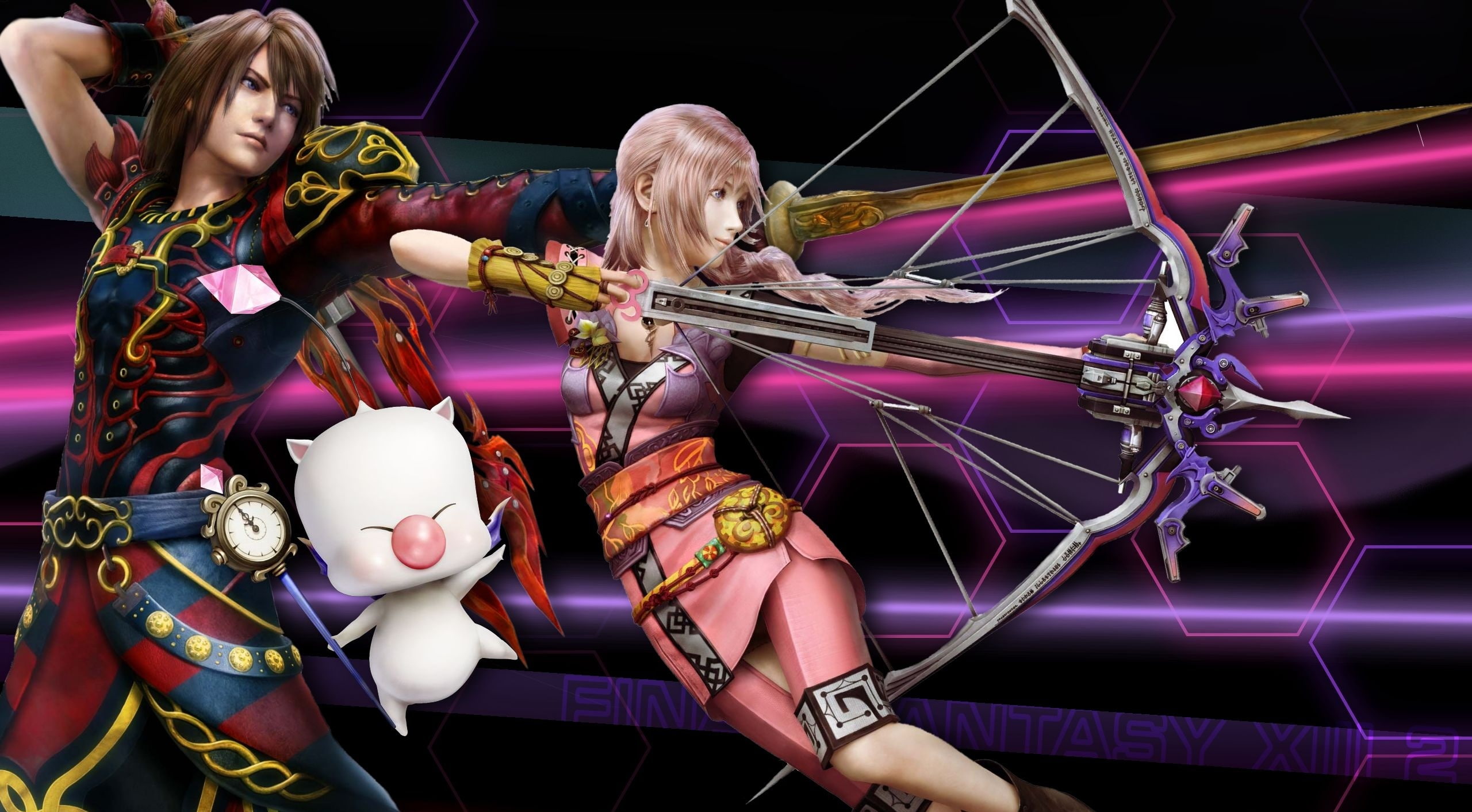 arrow, noel, representation, sword, art and craft, young women, leisure activity, Games, young adult, beauty, serah, arts culture and entertainment, indoors, HD Wallpaper