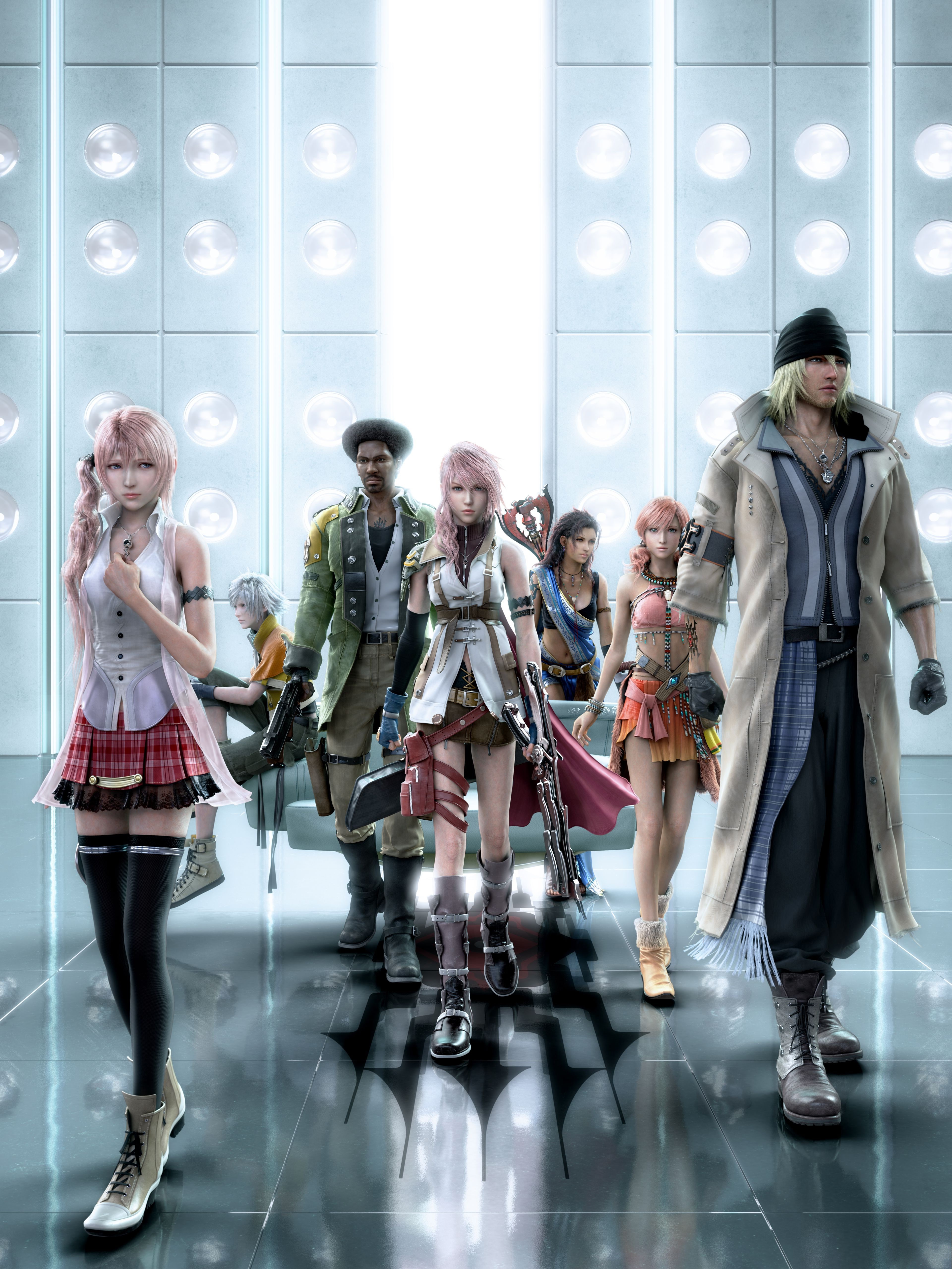 indoors, young adult, girls, mid adult women, 5K, women, togetherness, video games, Hope Estheim, Oerba Dia Vanille, Oerba Yun Fang, adult, young women, Phone HD Wallpaper