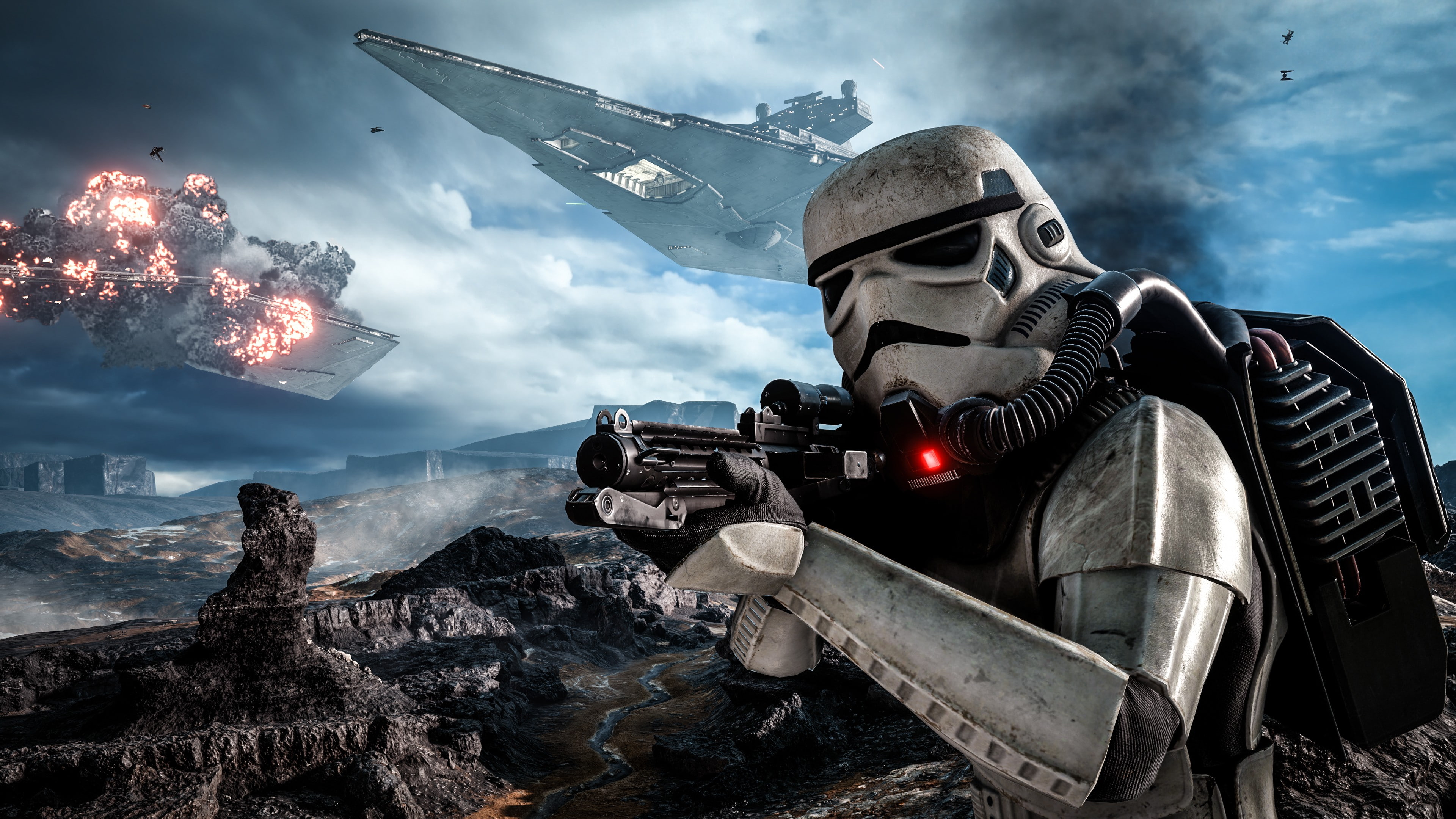  Xbox One, wars, Star Wars Battlefront, PS 4, PC, star, stormtrooper, 4K, digital, GDC Awards 2016, HD Wallpaper