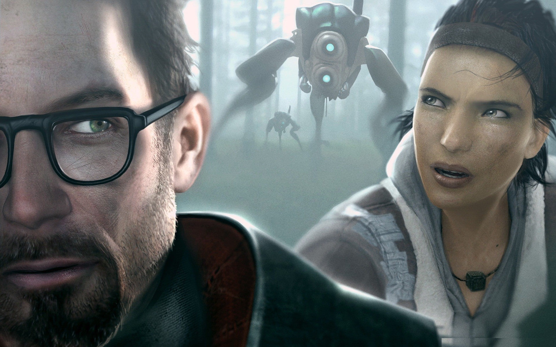 freeman, 1080P, vance, hunters, alyx, games, video, gordon, half life, HD Wallpaper