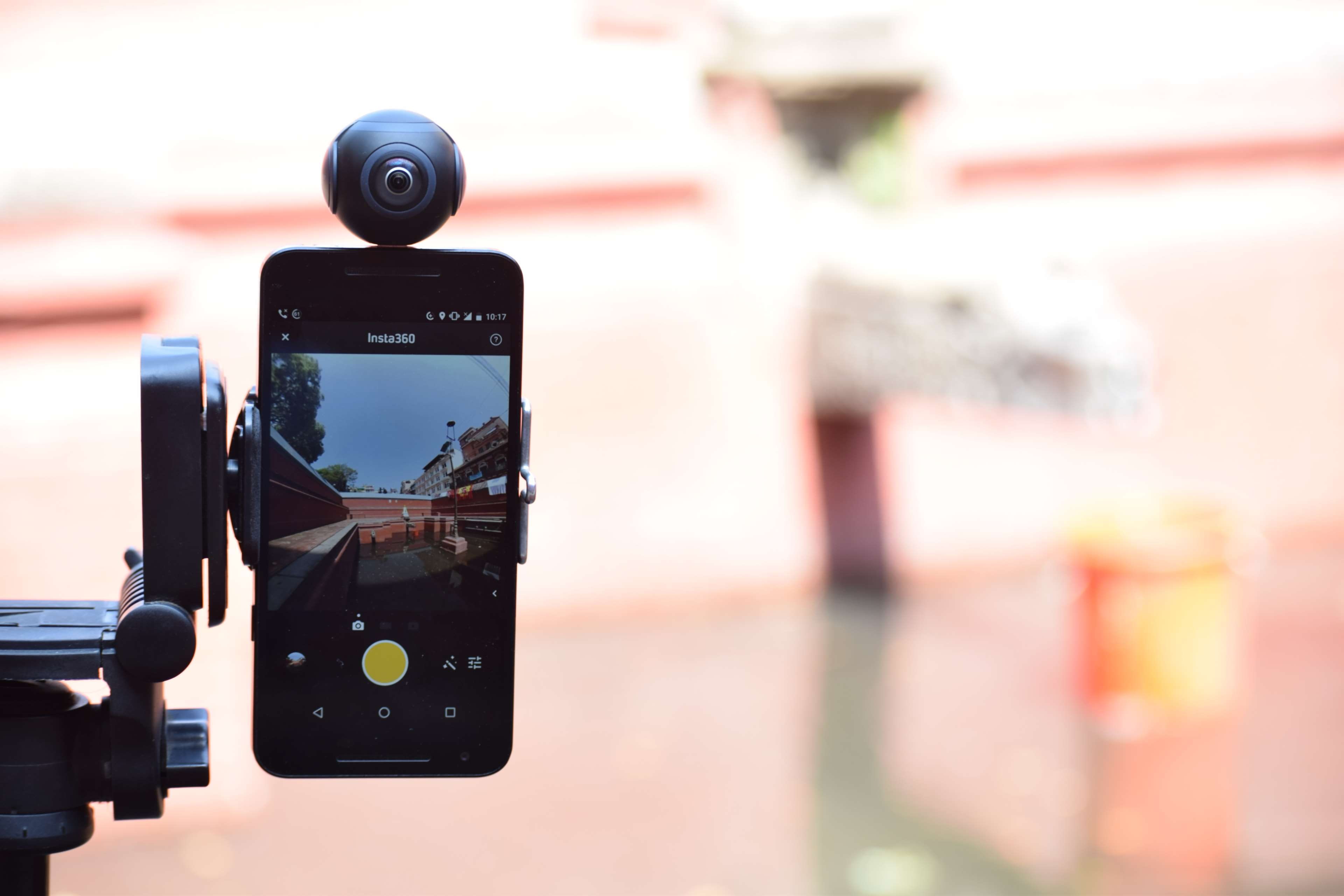 home video camera, digital camera, no people, activity, close-up, camera - photographic equipment, portable information device, insta360, 360, photosphere, HD Wallpaper