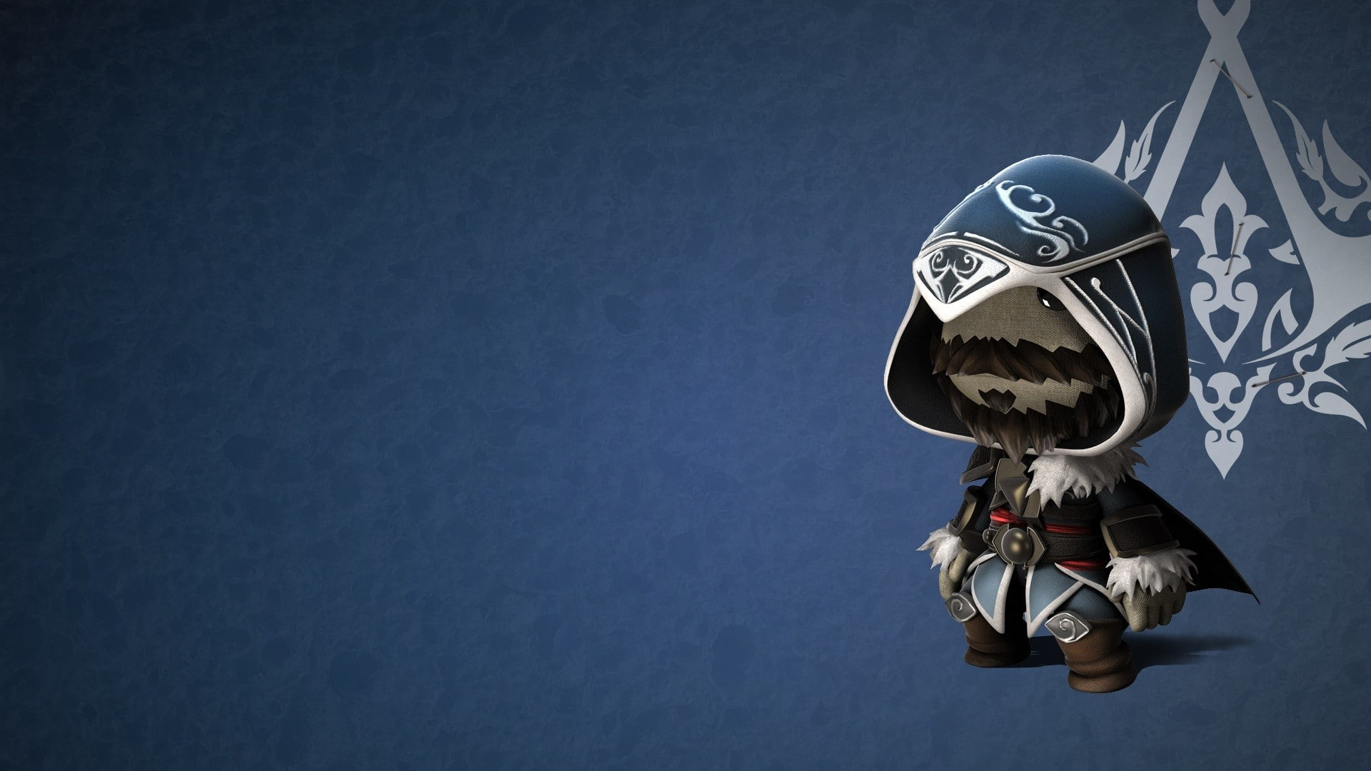 creed, Playstation 3, ezio auditore da firenze, hd, firenze, planets, little, da, planet, Assassins Creed, playstation, art, big, 1080P, assassins, Little Big Planet, HD Wallpaper