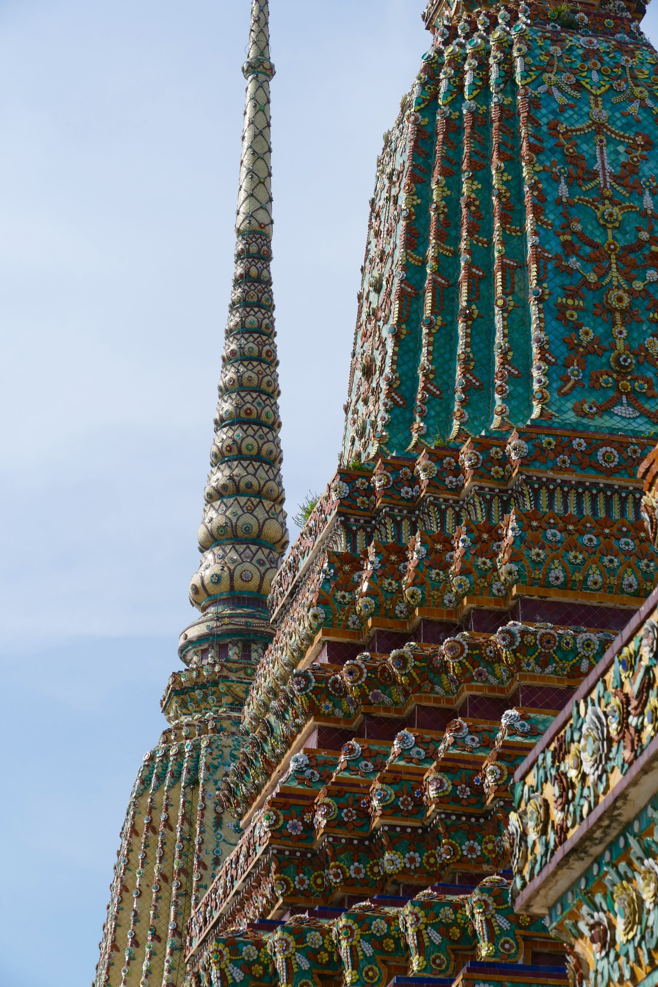 creativity, stone figure, 4K, wat pho, temple, buddha, art and craft, travel, nature, buddhism, tourism, travel destinations, spirituality, belief, building exterior, Phone HD Wallpaper