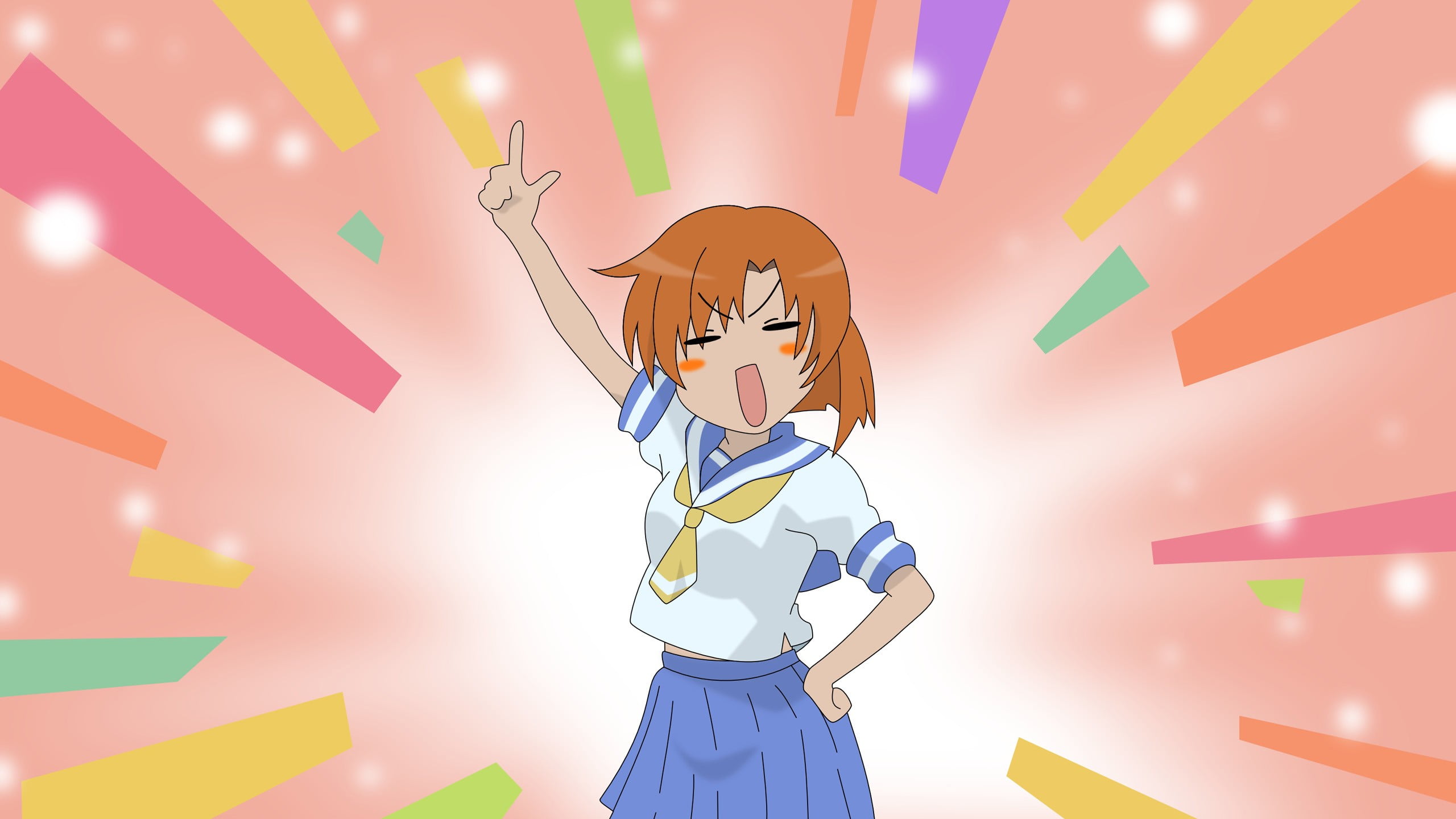 human body part, 2K, young adult, Ryuuguu Reina, representation, adult, childhood, one person, human arm, creativity, Higurashi No Naku Koro Ni, arms raised, HD Wallpaper
