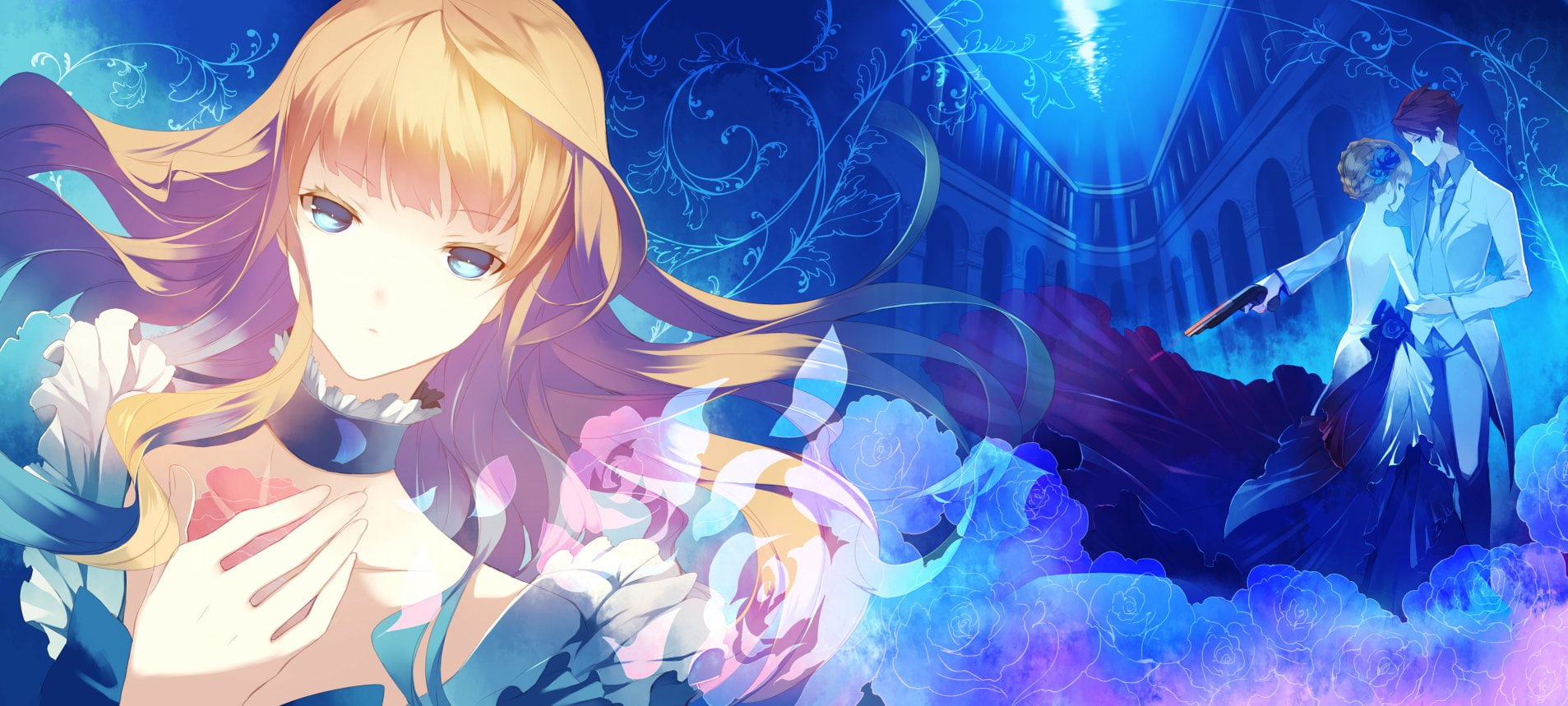 720P, Anime, Umineko: When They Cry, HD Wallpaper