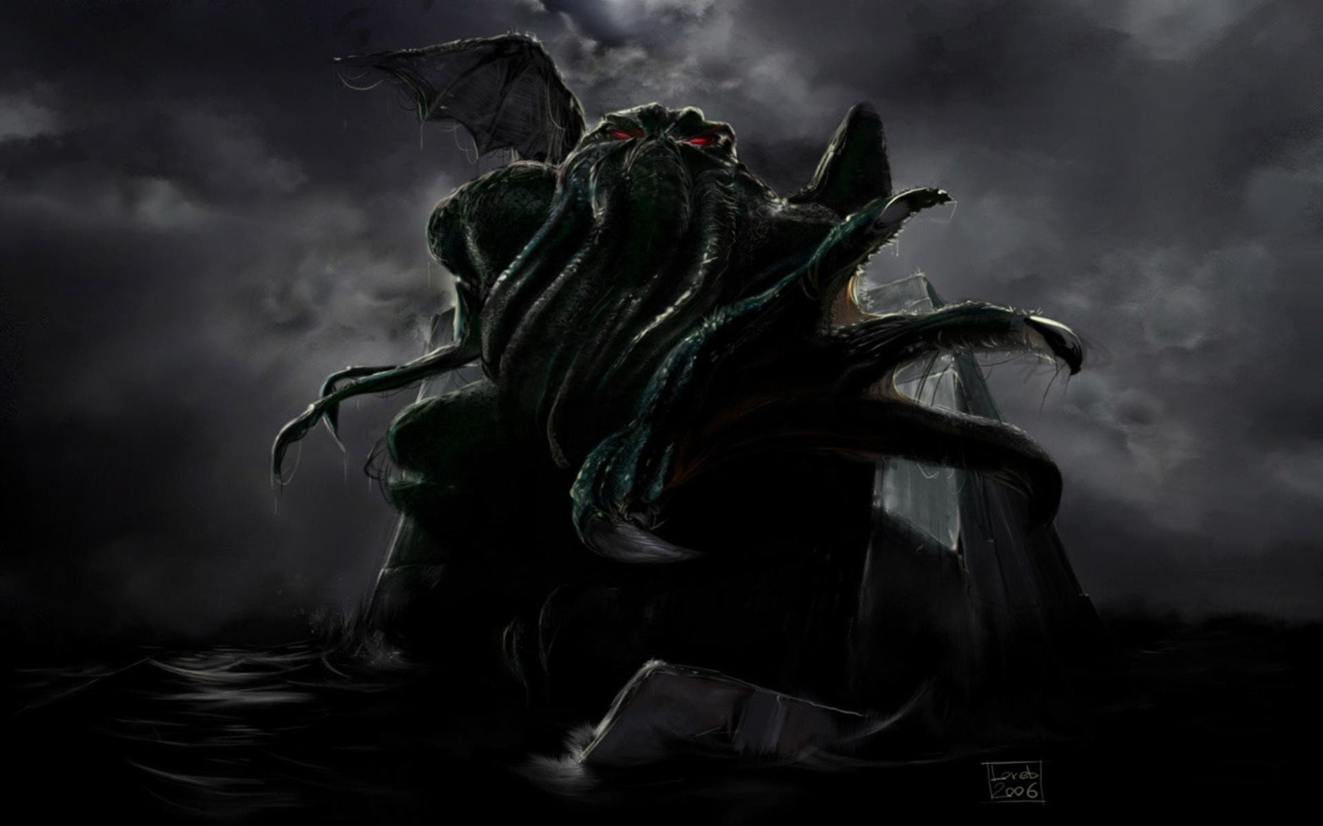 black background, grave, mystery, storm, animal, cemetery, halloween, cloud - sky, spooky, smoke - physical structure, cthulhu cthulu, emotion, horror, HD Wallpaper